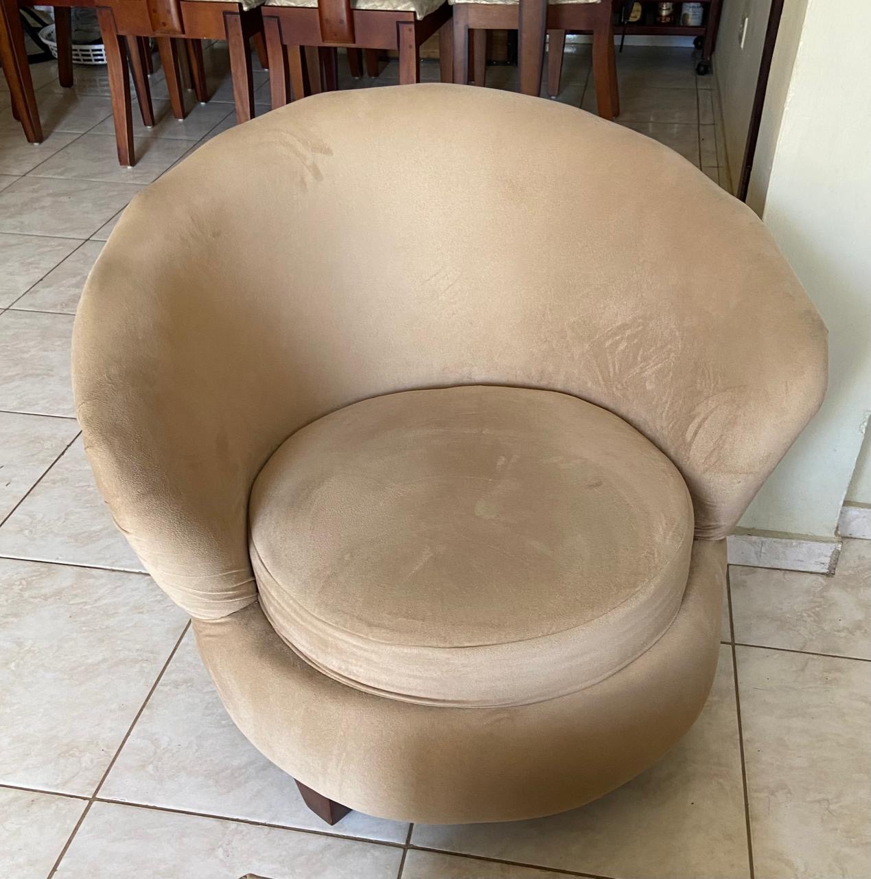 muebles y colchones - Mueble en L, butaca y otomano 2