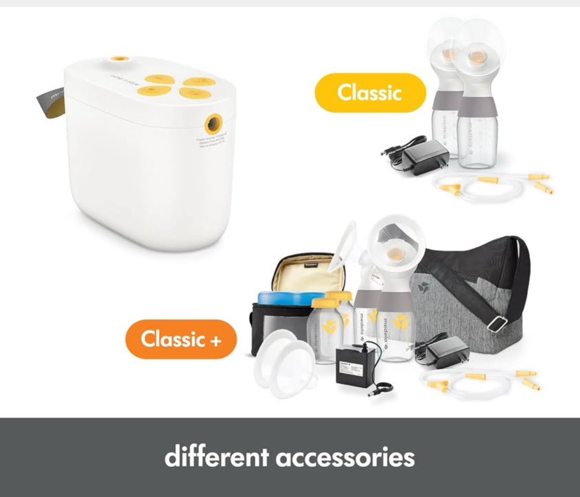 cuidado y nutricion - Medela Juego de  bomba de pecho Maxflow 1