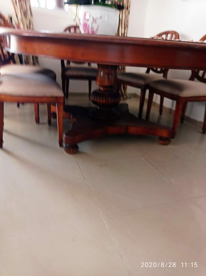 muebles y colchones - comedor 10 sillas 4