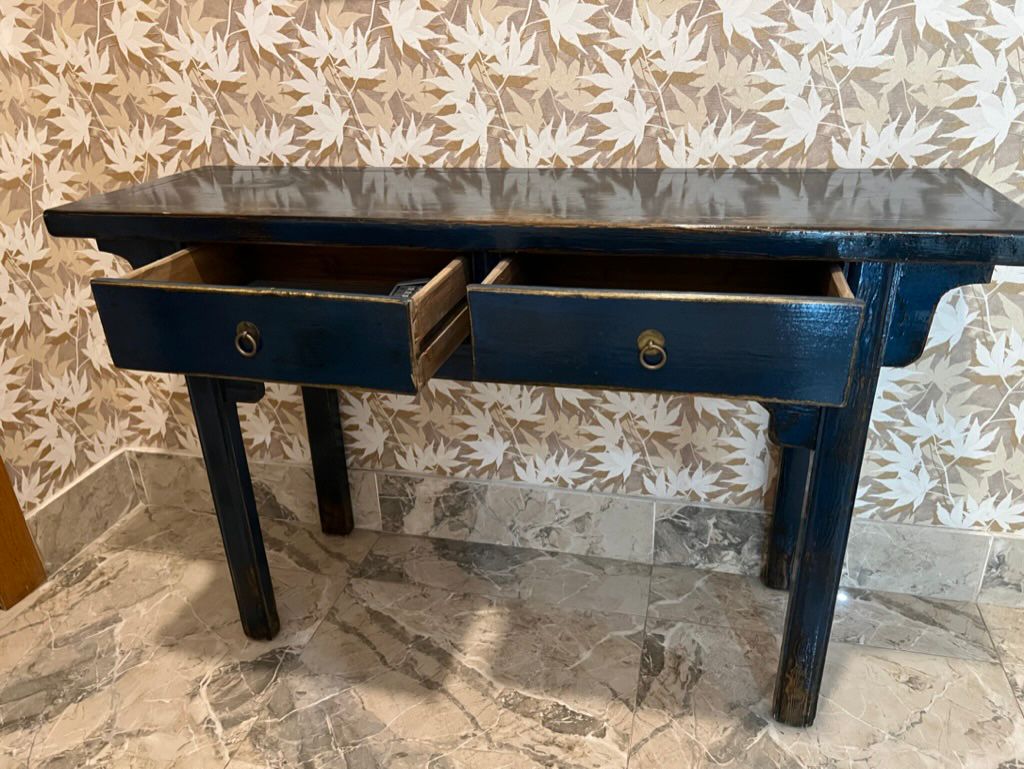 decoración y accesorios - repisa azul  1