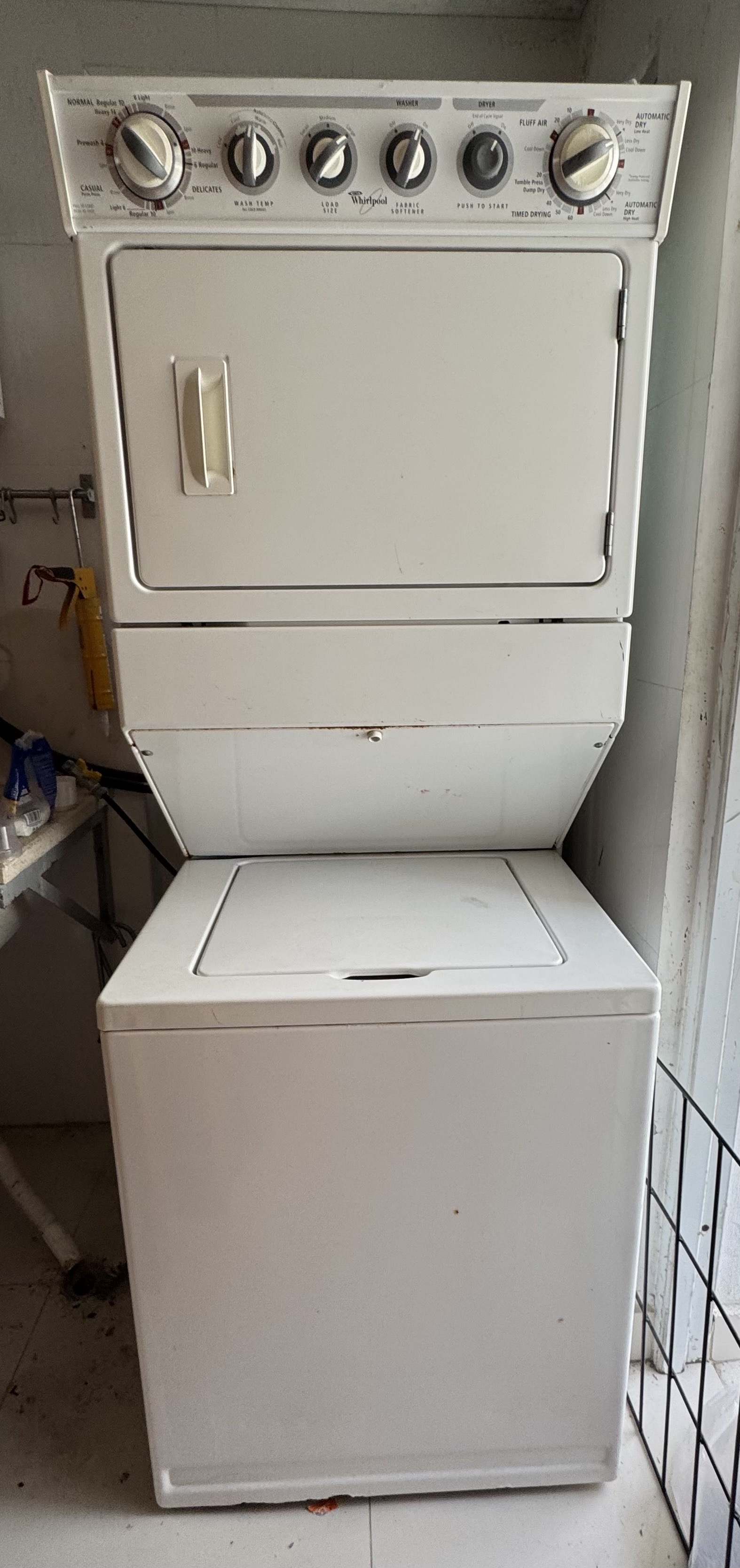 electrodomesticos - Lavadora y secadora de gas Whirlpool 18kg