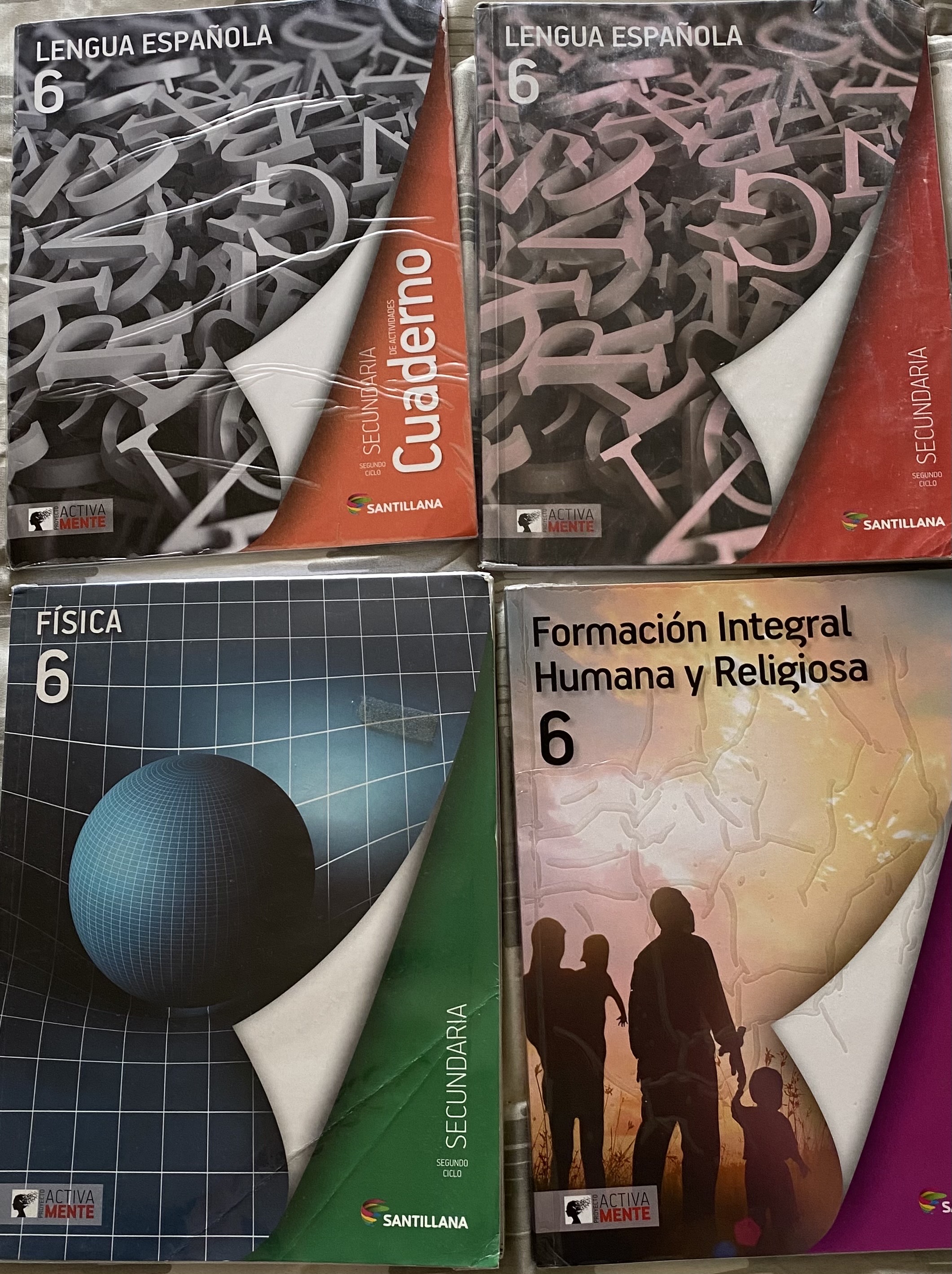 libros y revistas - libros 6to de secundaria en venta 0