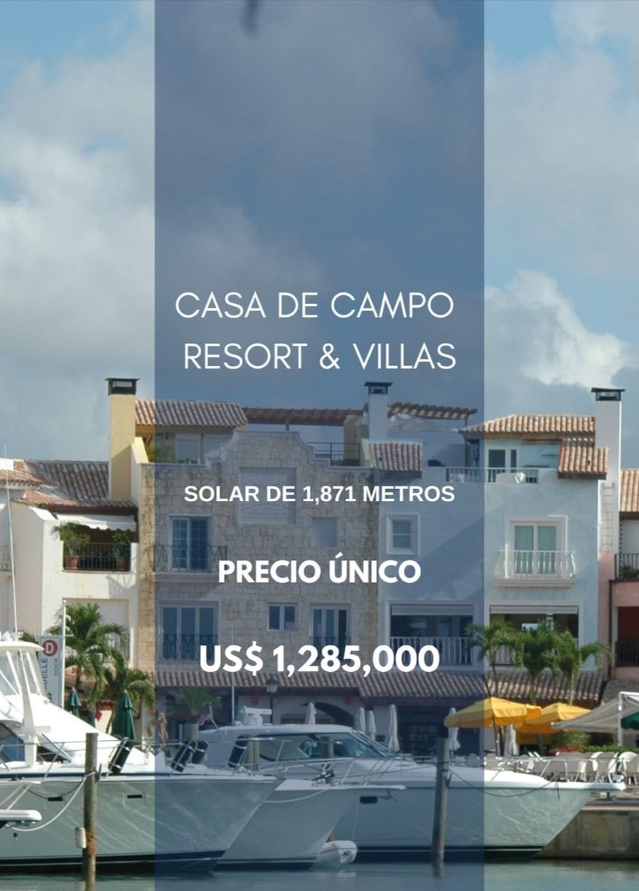 solares y terrenos - Solar en venta en Casa De Campo, La Romana 0