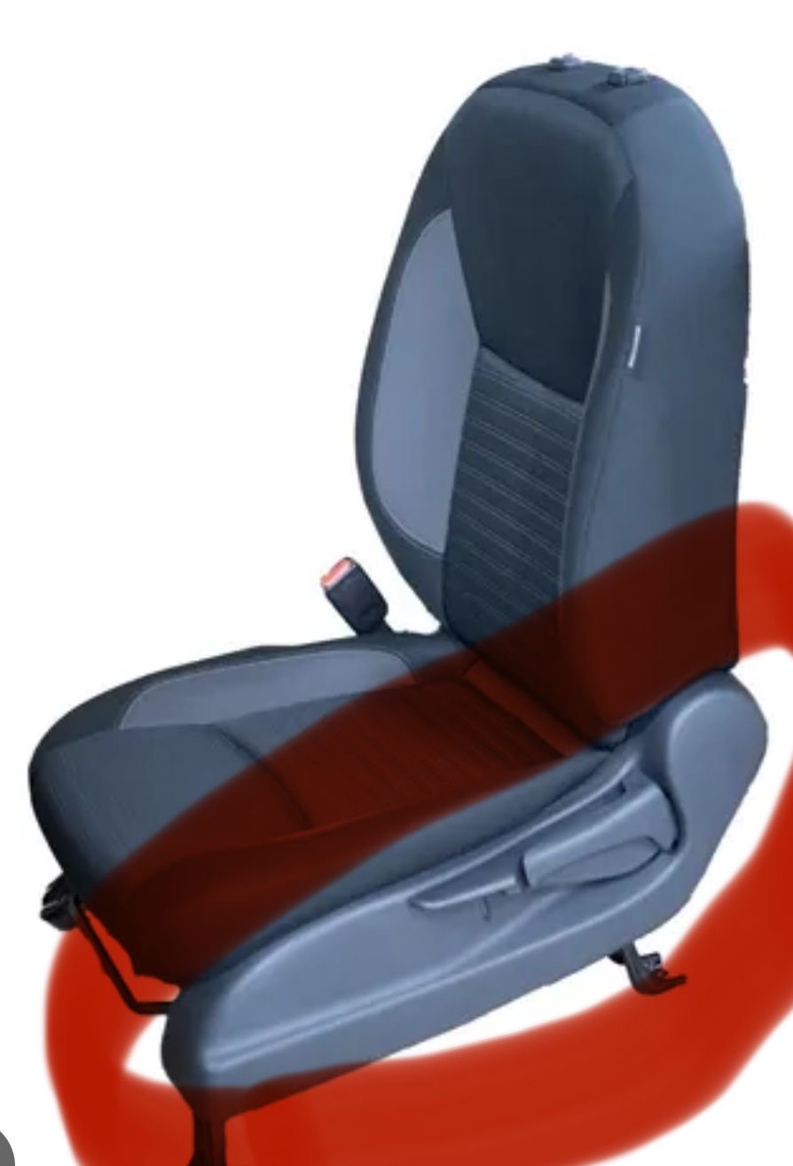 accesorios para vehiculos - Pieza original asiento Nissan Frontier NP300 2017 3