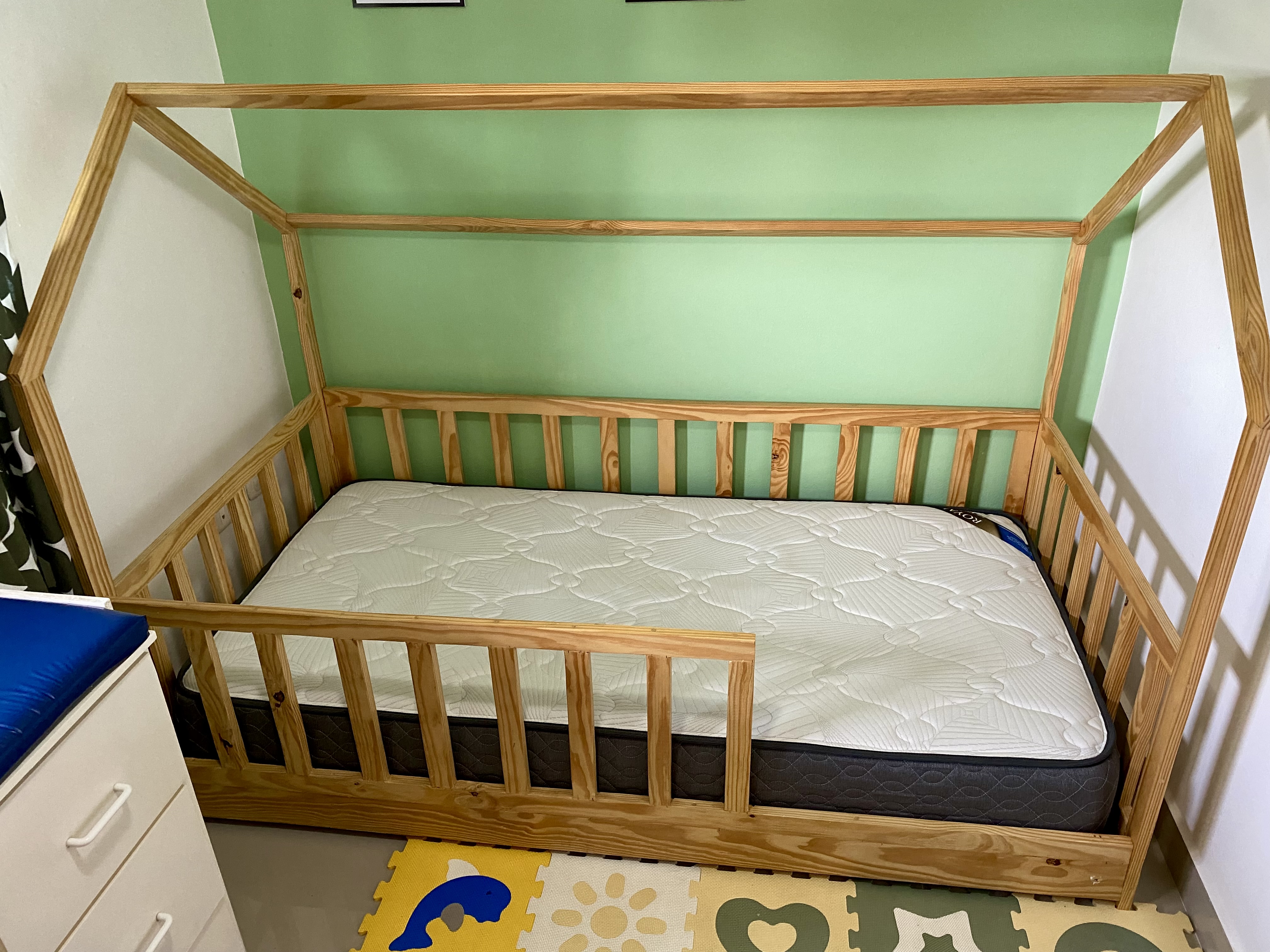 muebles y colchones - Cama Montessori Tamaño Twin para Niños – Seguridad 1