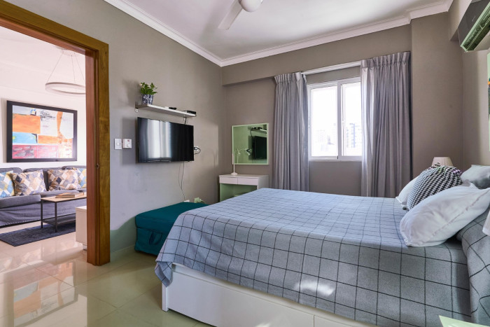 apartamentos - venta de apartamento amueblado en el julieta moral 1
