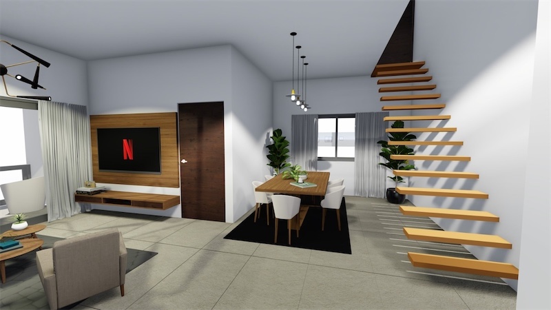 apartamentos - Venta de apartamento en la autopista de san Isidro Santo Domingo este 8