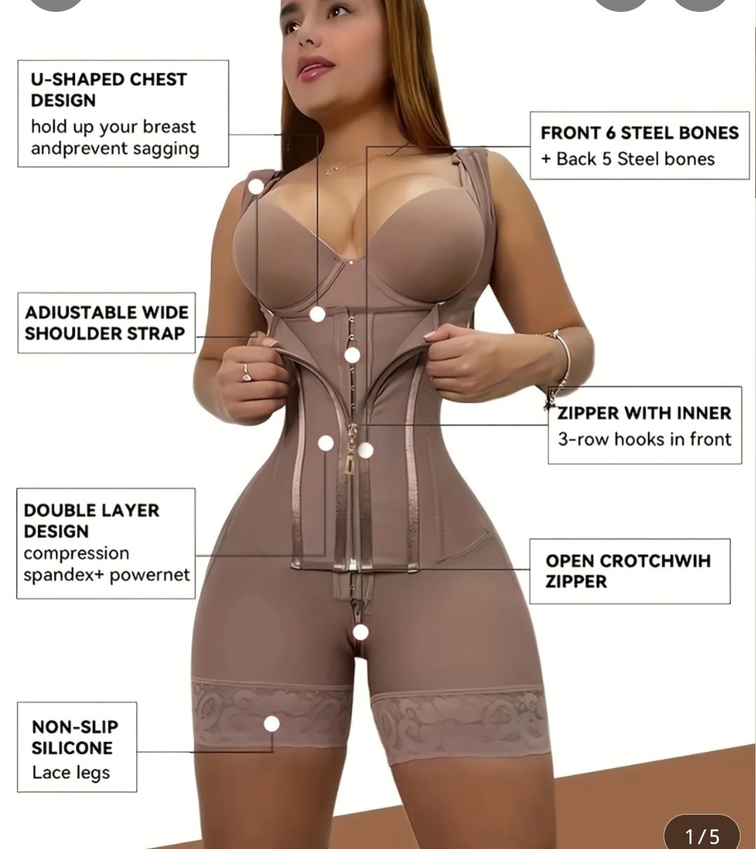 ropa para mujer - Faja moldeadora 0