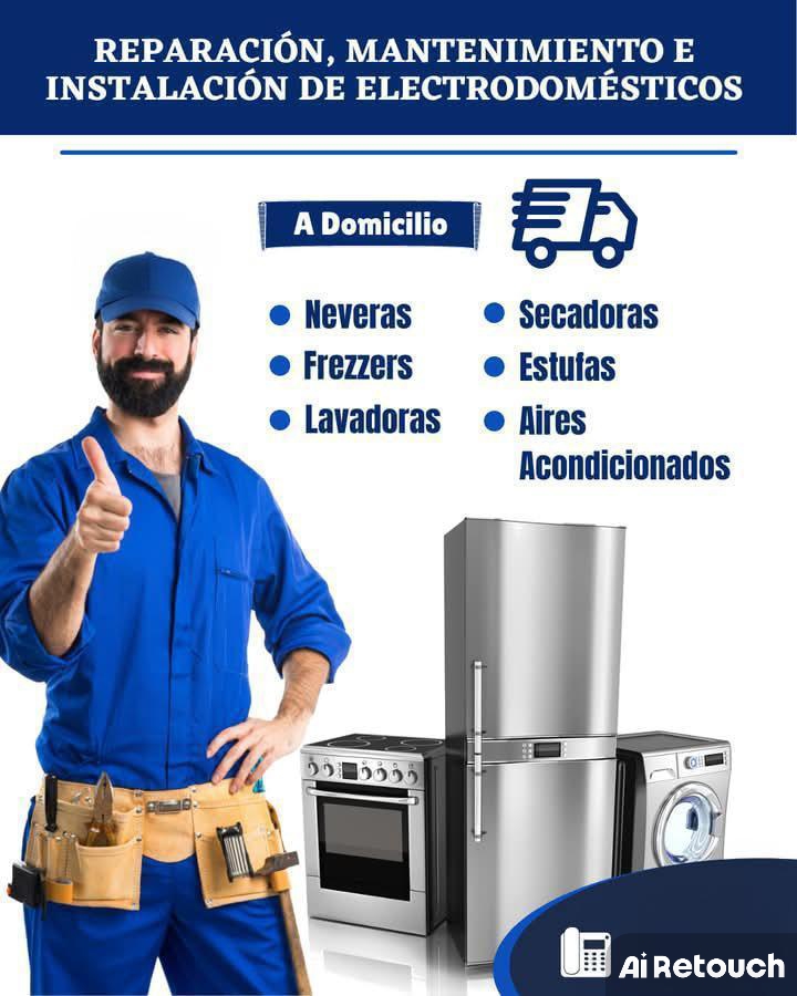 servicios profesionales - Técnico de refrigeración y línea blanca 1