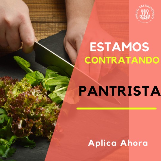 empleos disponibles - Pantrista 1