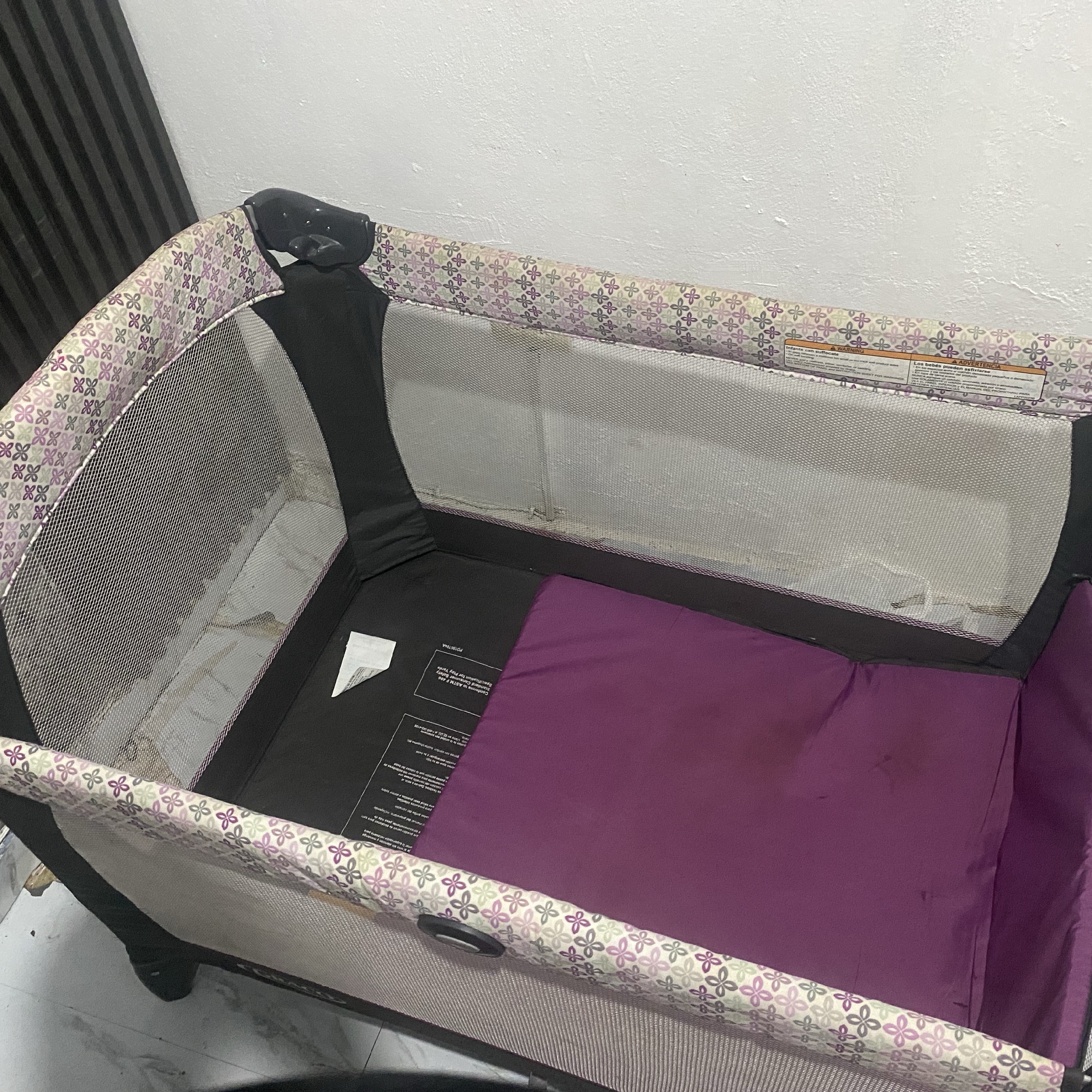 coches y sillas -  Corral Para niña, seminuevo en excelente condiciones 0