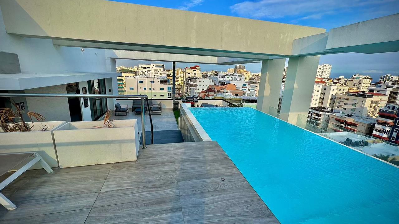 apartamentos - 🇩🇴Alquiler Bella Vista Amueblado 1H🛏️1/2B🛀1P🏎️ BBQ, Piscina, Gym 3