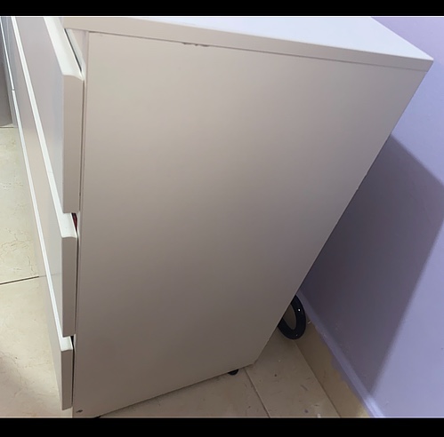 muebles y colchones - Gavetero blanco espacioso 2