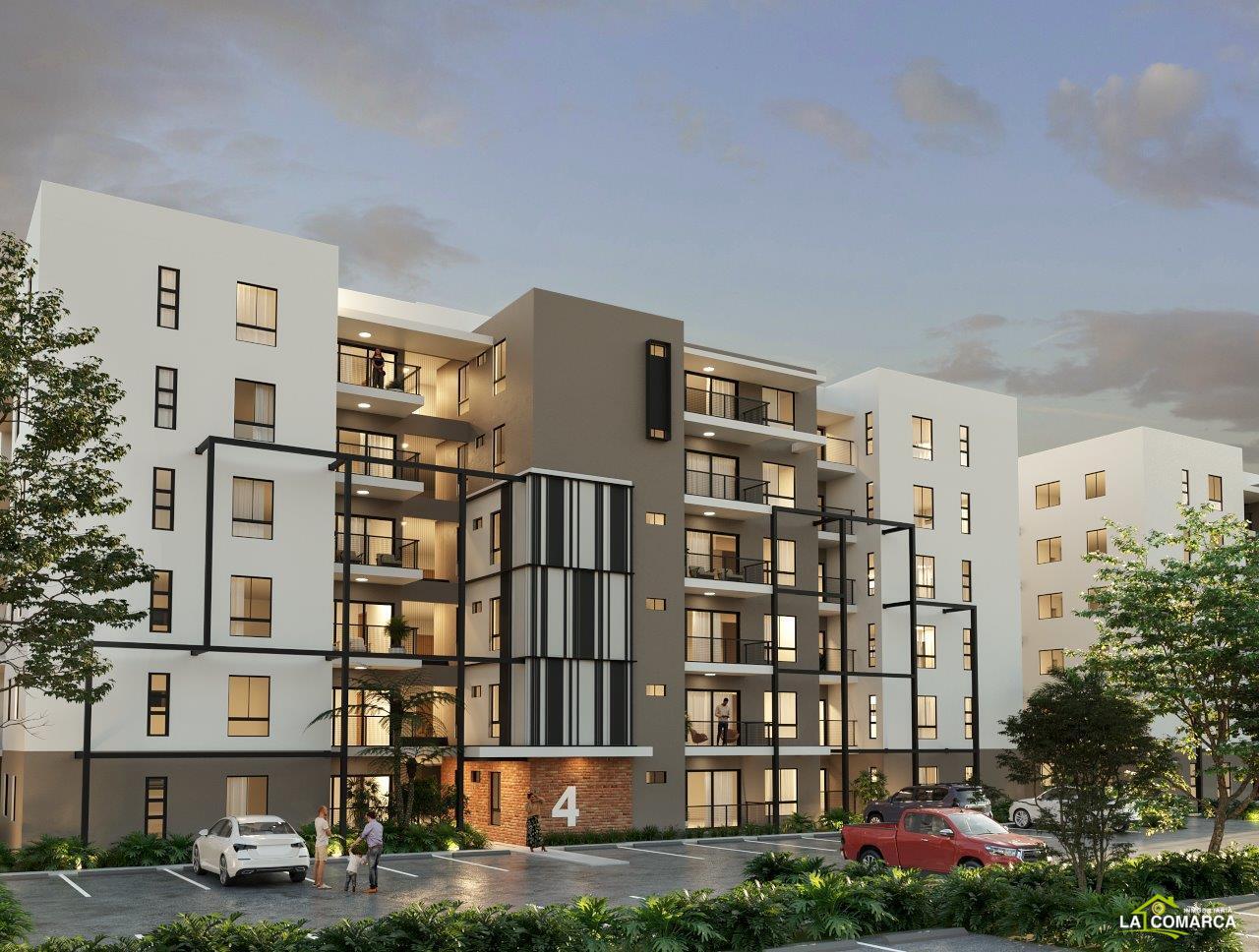 apartamentos - Apartamentos en Venta Disponible en los Llanos de Gurabo - Santiago. 1