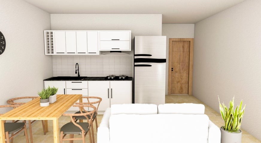 apartamentos - Proyecto en venta Punta Cana #24-1334 dos dormitorios, balcón, piscina, cancha. 2