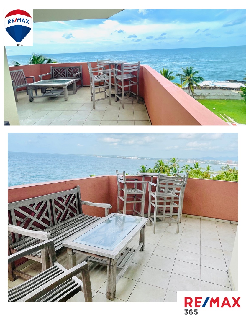 apartamentos - En venta hermoso apartamento, frente al Mar .  7