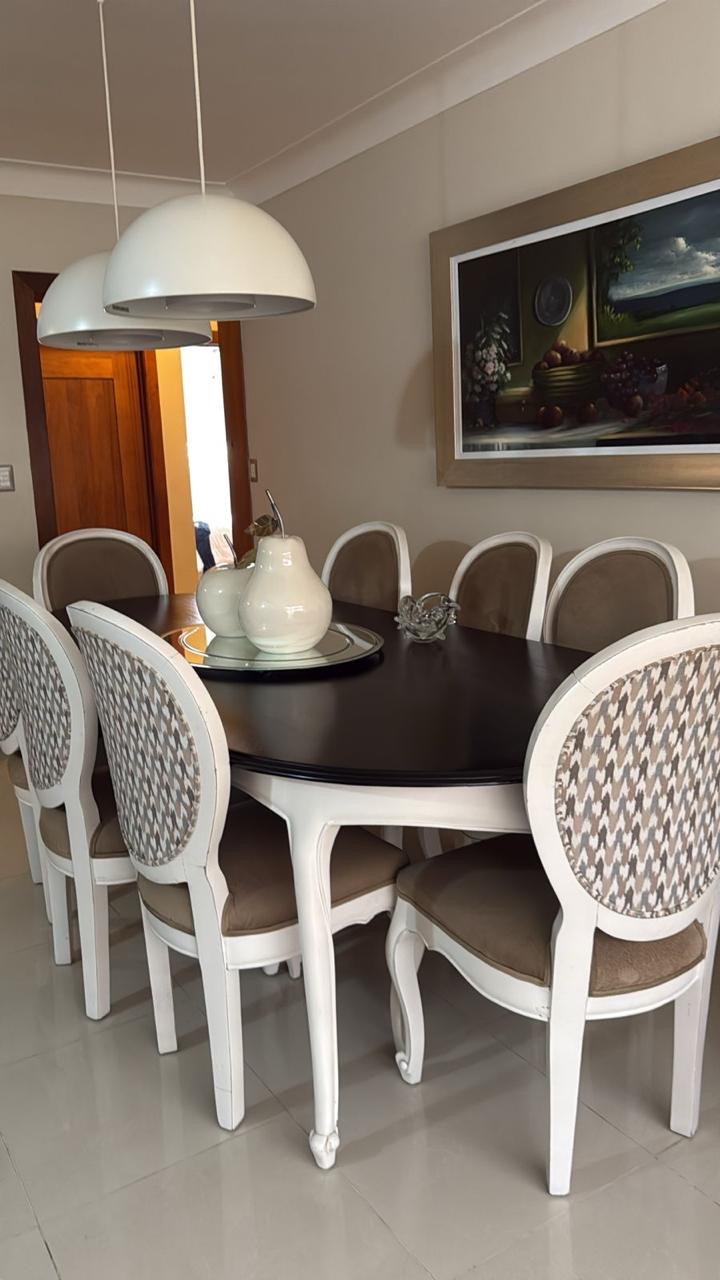 muebles y colchones - Elegante Juego de comedor 8 sillas  4