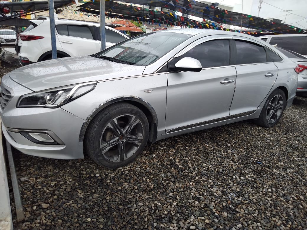 carros - HYUNDAI SONATA LF 2015 GRIS 6