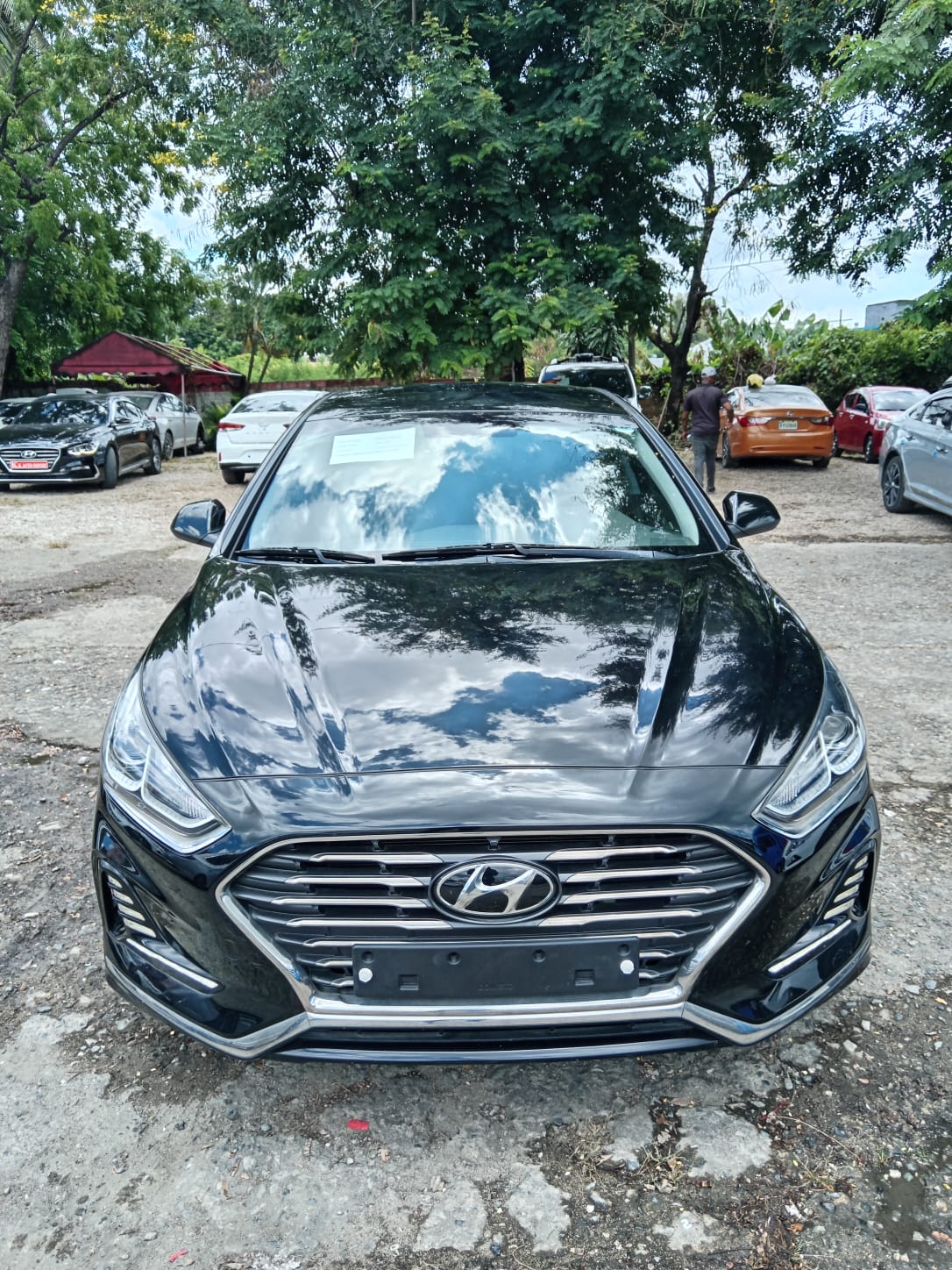 carros - HYUNDAI SONATA NEW RISE 2019 NEGRO 1
