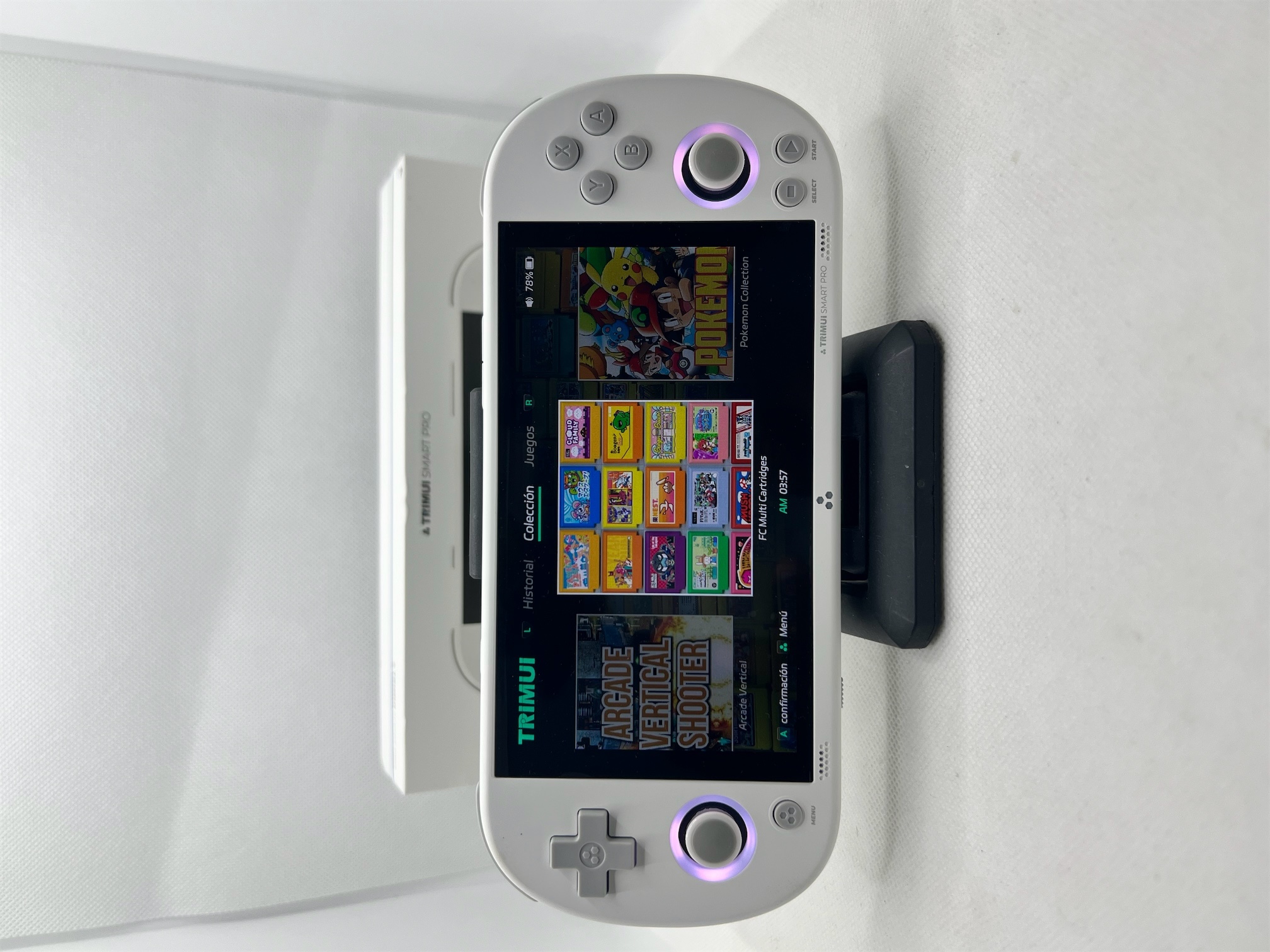 consolas y videojuegos - Portatil trimui smart pro con más de 12 mil juegos integrados 3