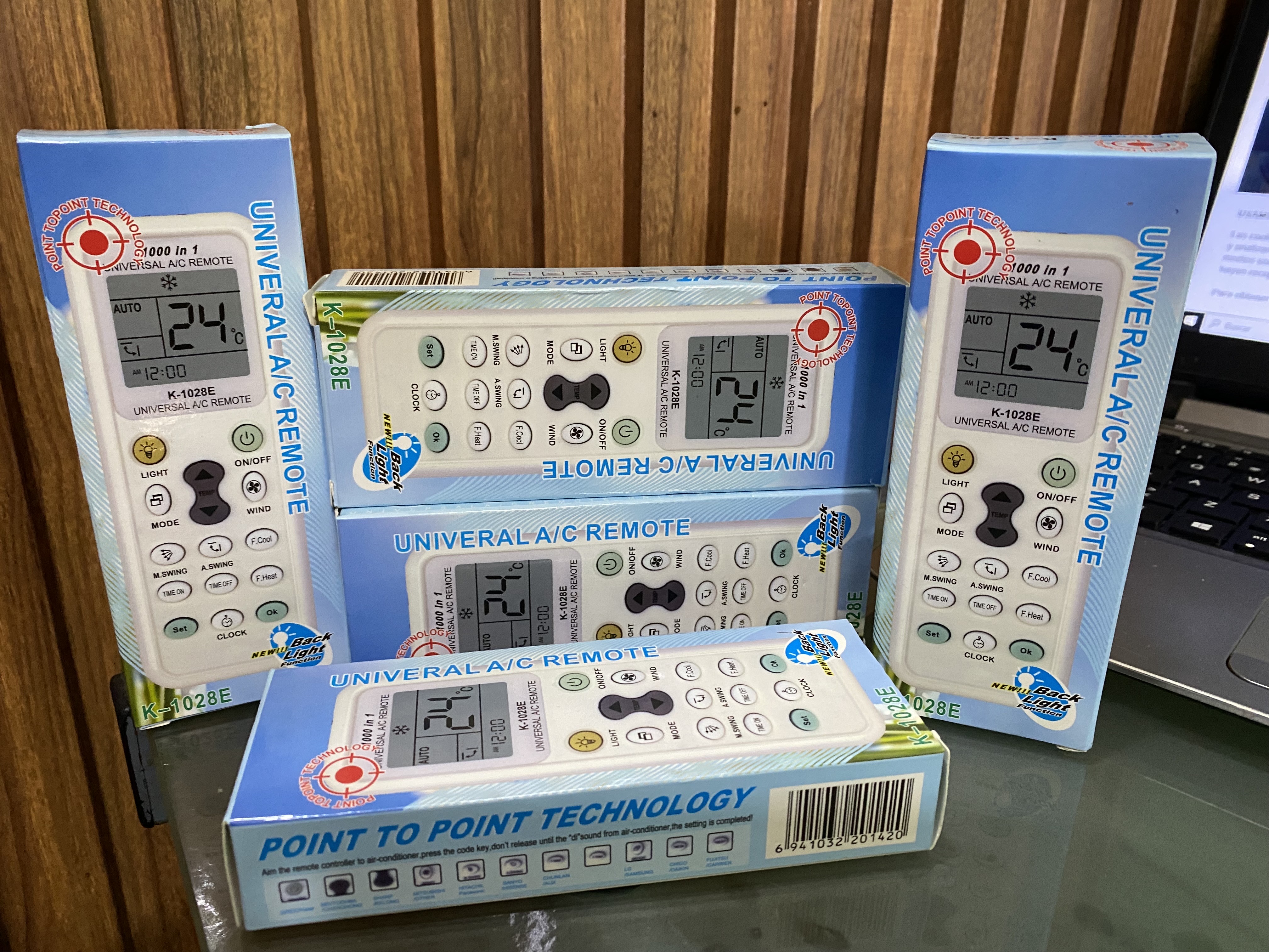 otros electronicos - control universal para aires acondicionados  0
