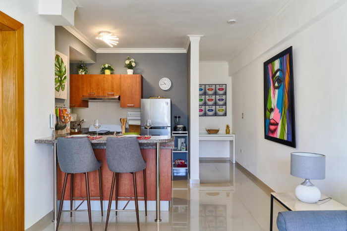 apartamentos - venta de apartamento amueblado en el julieta moral 2