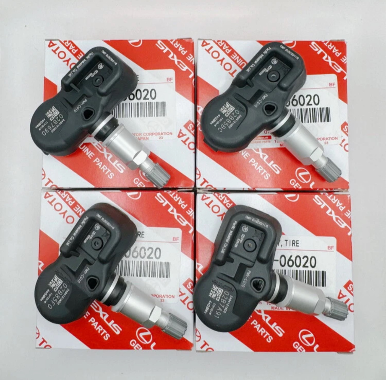 accesorios para vehiculos - 4X Genuine OEM TPMS 42607-06020 Tire Pressure Sensor For Toyota Corolla 0