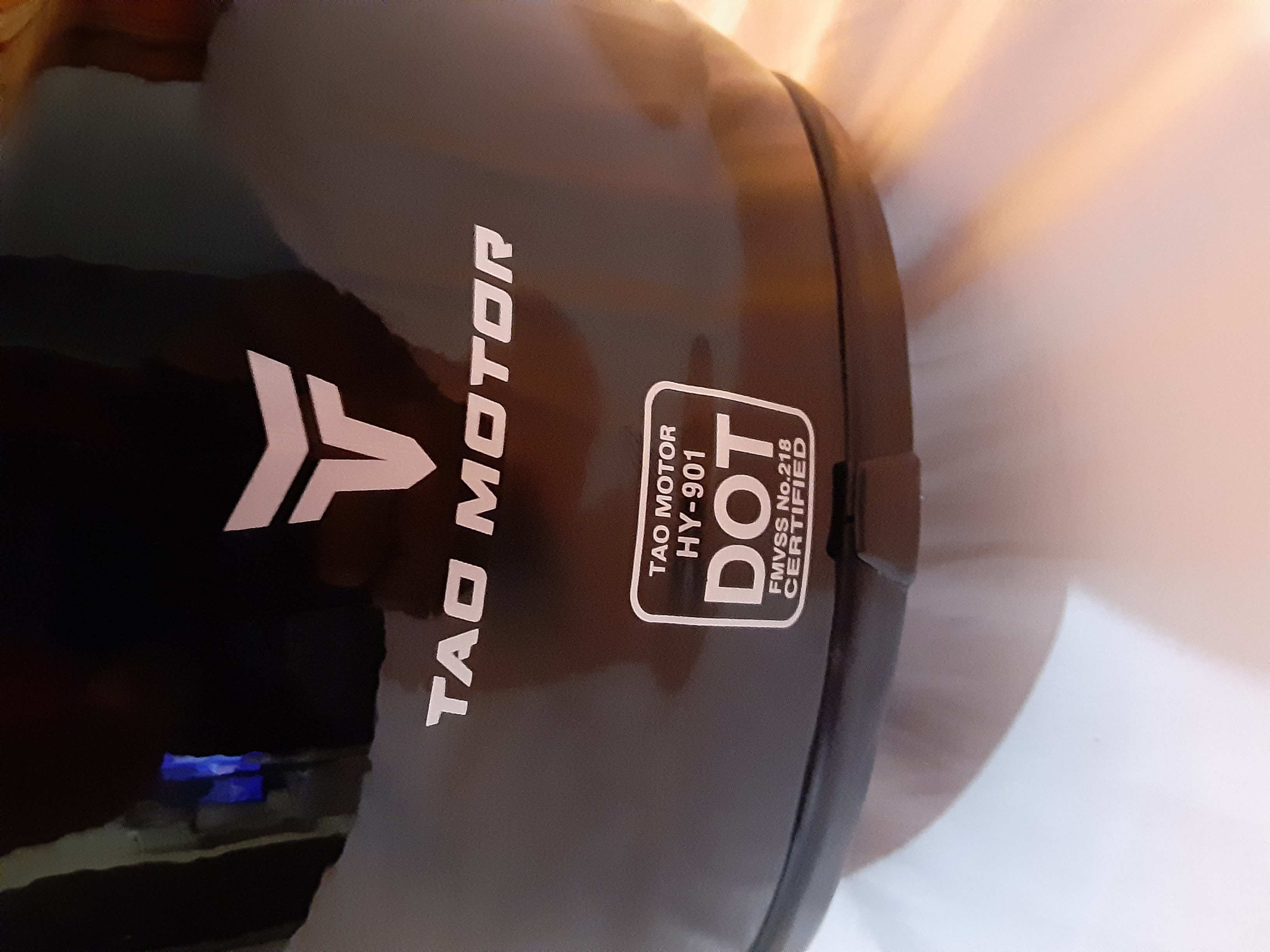 deportes - Casco certificado para motociclista. 3