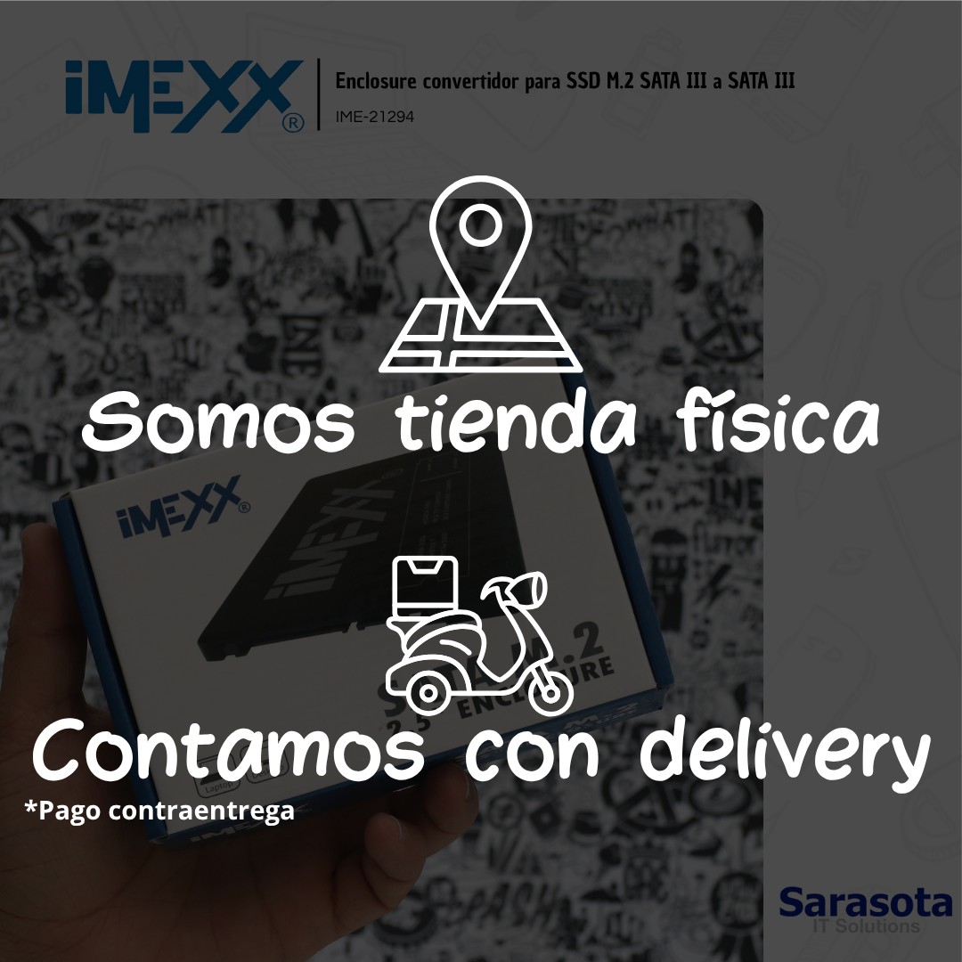 accesorios para electronica - imexx Enclosure solo acepta M.2 SATA (no NVMe)  4