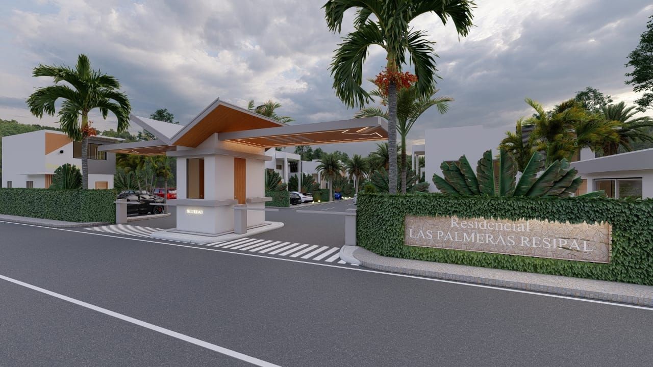 casas vacacionales y villas - RESIDENCIAL PALMERAS RESIPAL - BAVARO, PUNTA CANA.