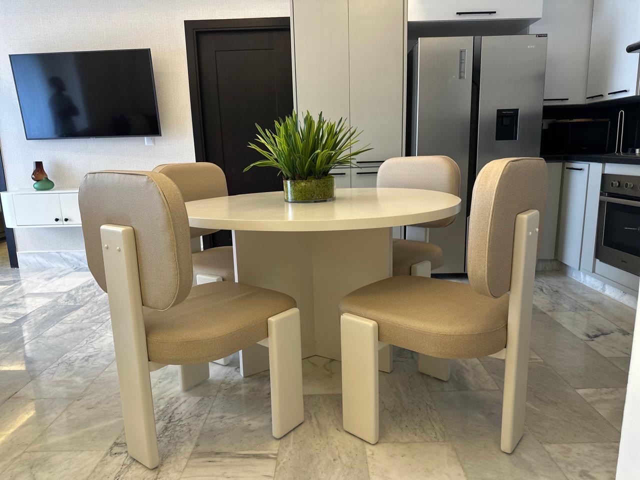 apartamentos - Pisl alto de renta amueblada en La Esmeralda, Santiago 1