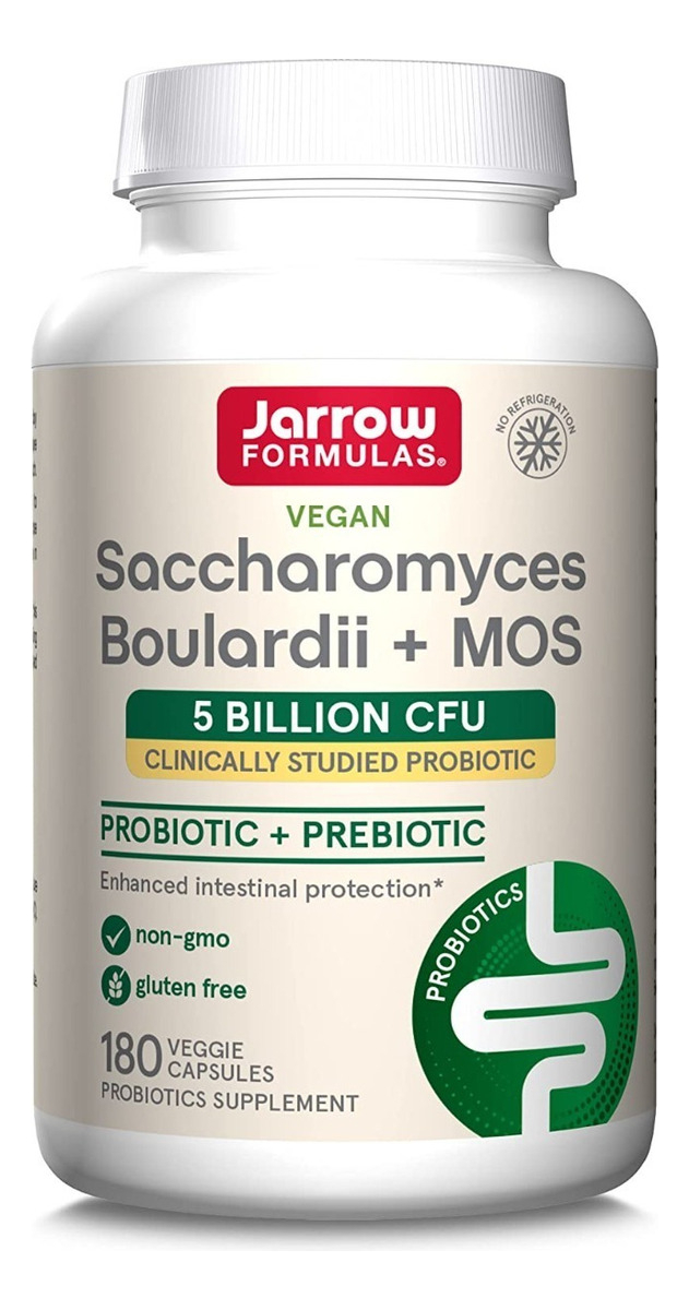 Salud y Equipamiento Médico - Saccharomyces 180 Caps Jarrow