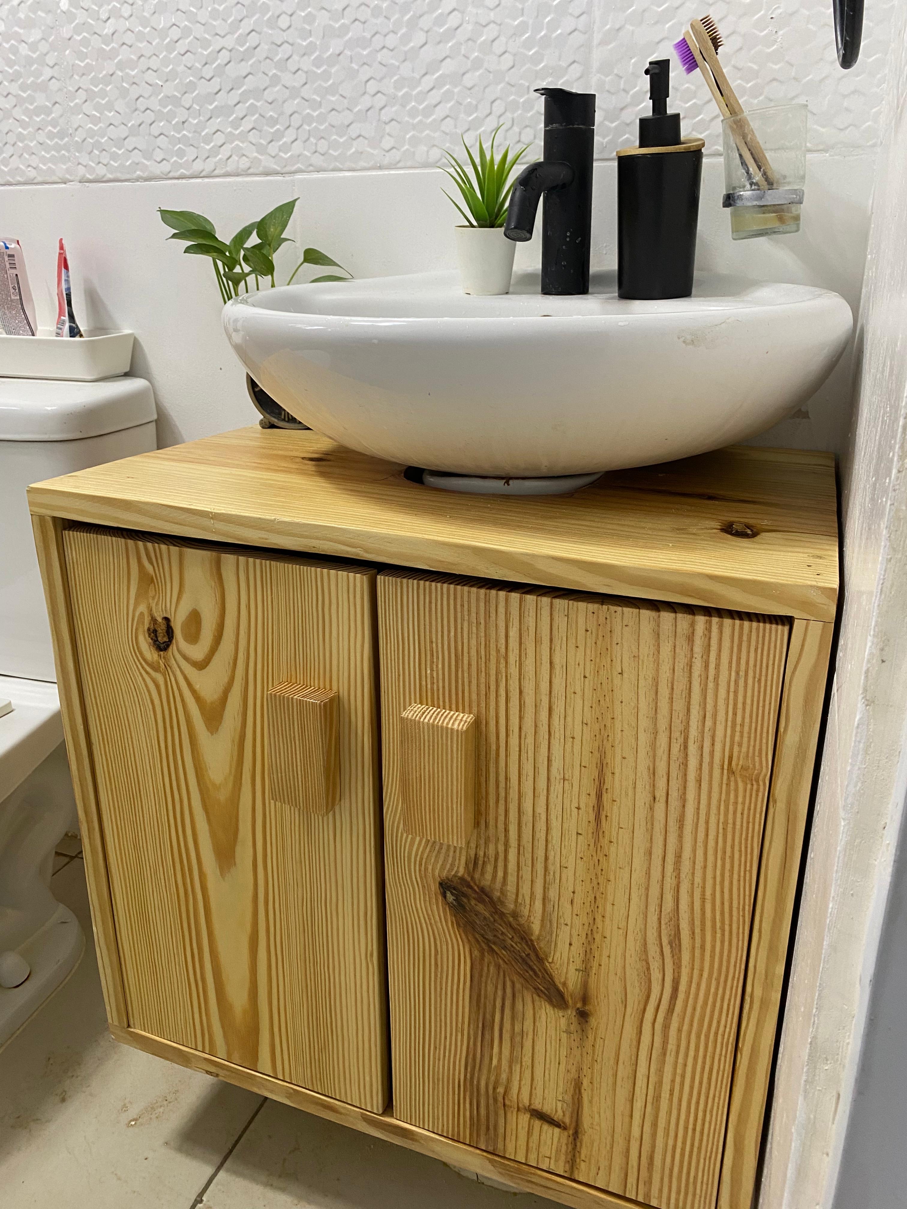 muebles y colchones - Mueble de baño multifuncional  0