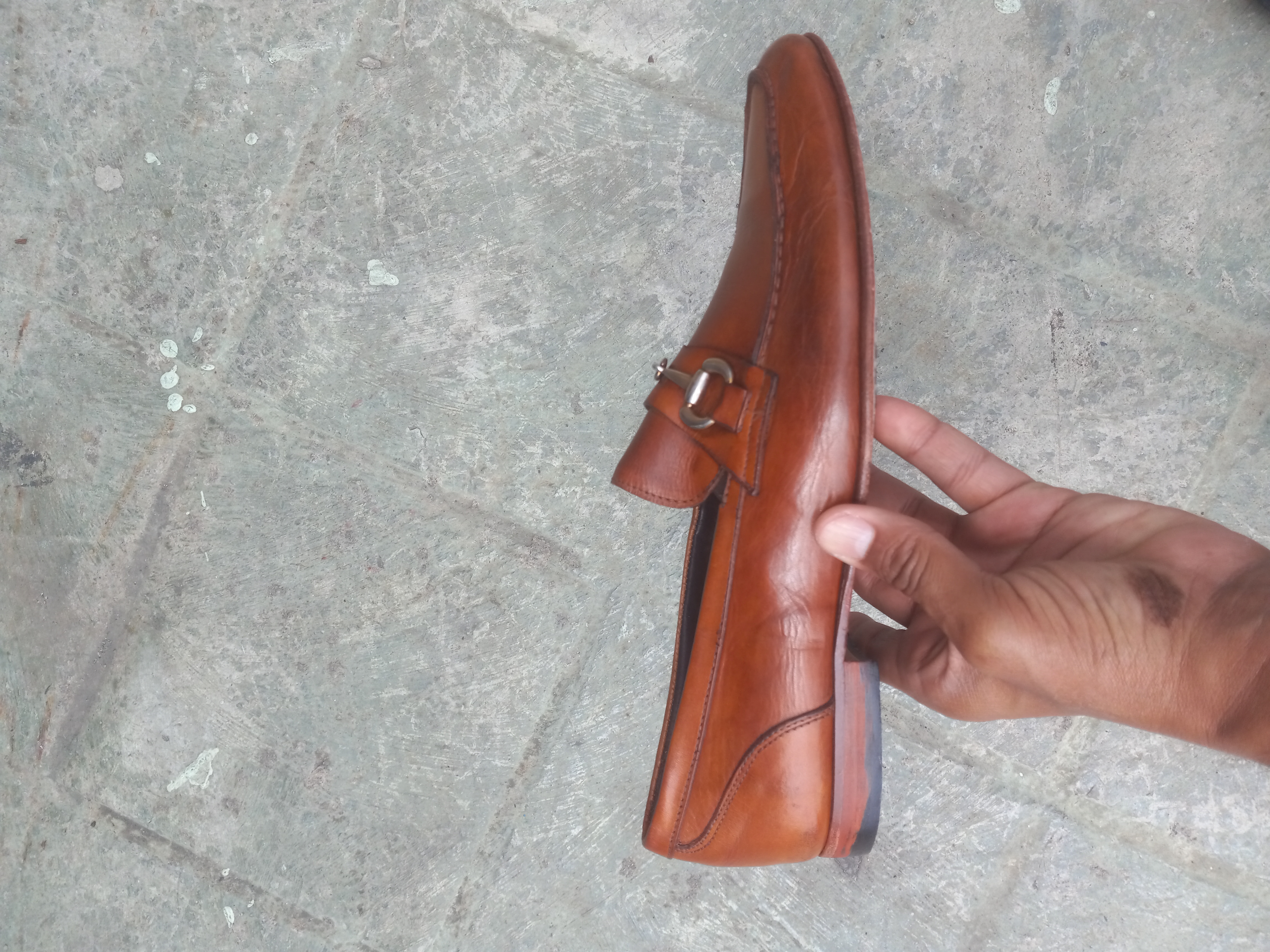 zapatos para hombre - Thompson , fino cuero Italiano , size 10 6