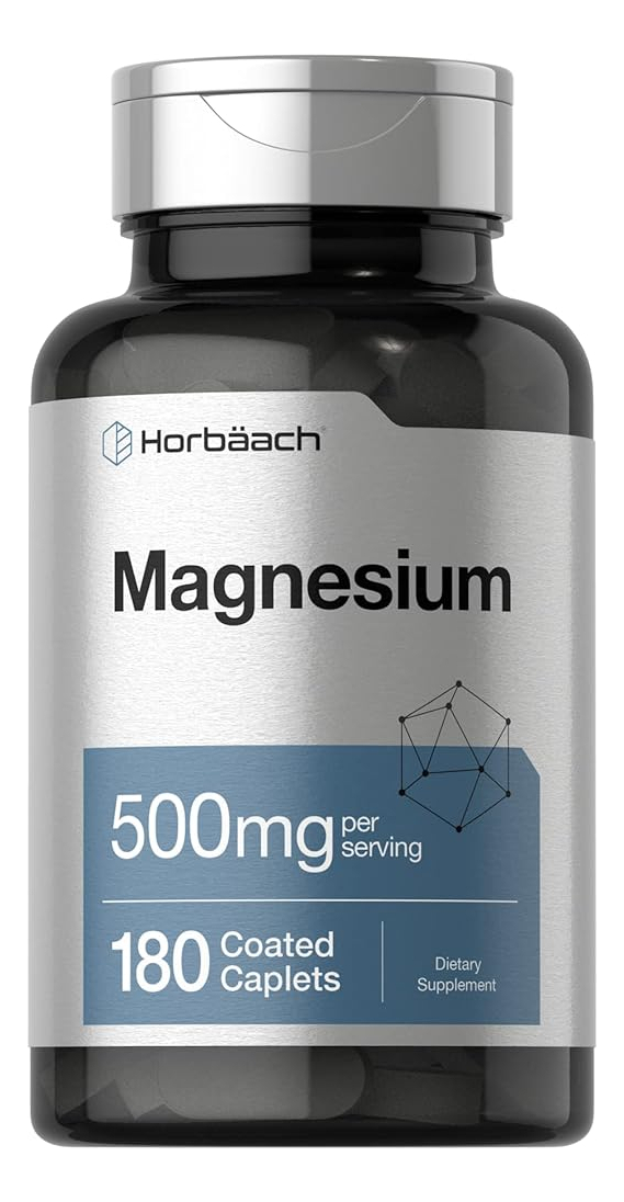 Salud y Equipamiento Médico - Magnesio 500mg | 180 Comprimidos | Suplemento Vegetariano 0