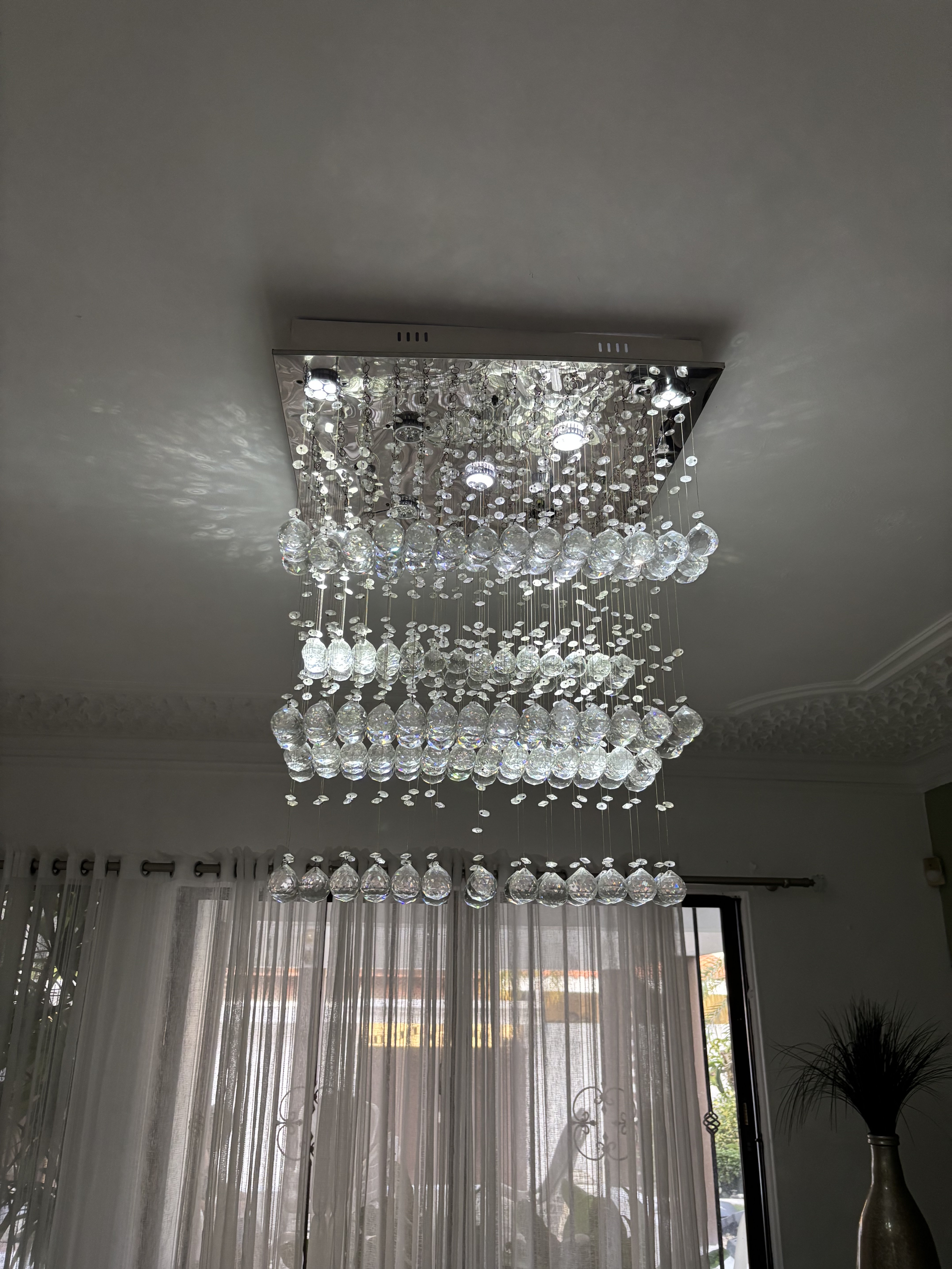decoración y accesorios - Lámpara de cristales 2