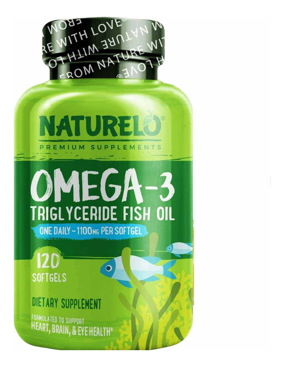 Salud y Equipamiento Médico - Omega 3 120 Capsulas Naturelo - Un - Unidad A $3082 0
