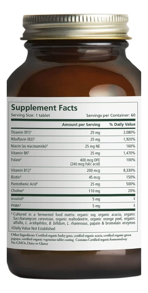 Salud y Equipamiento Médico - Complejo B Pure Synergy 90 Tab - U - Unidad A $5544 1