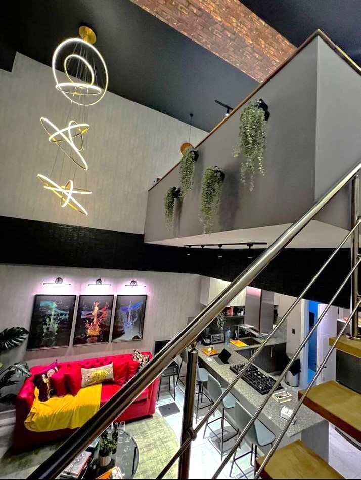 apartamentos - Apartamento tipo loft amueblado cerca Blue Mall 1