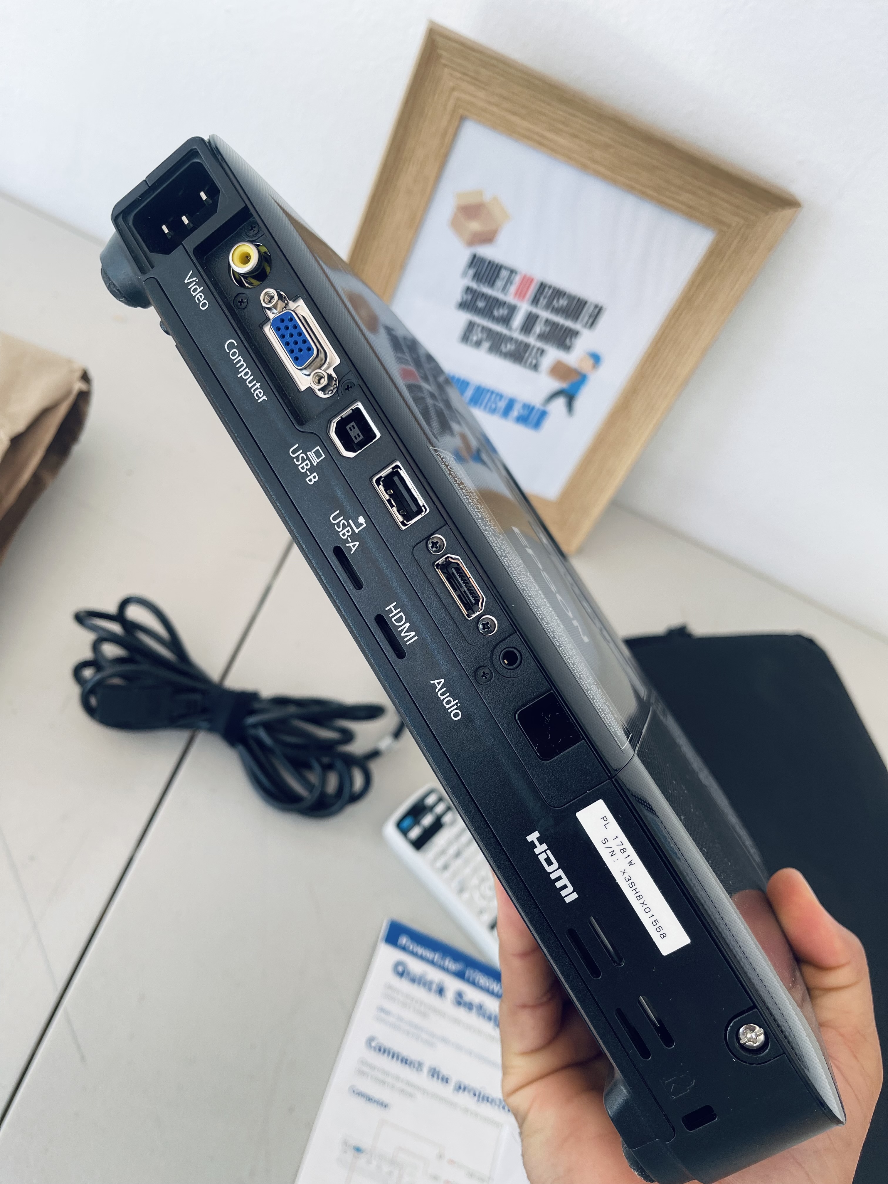 otros electronicos - Proyector Epson PowerLite 1781W