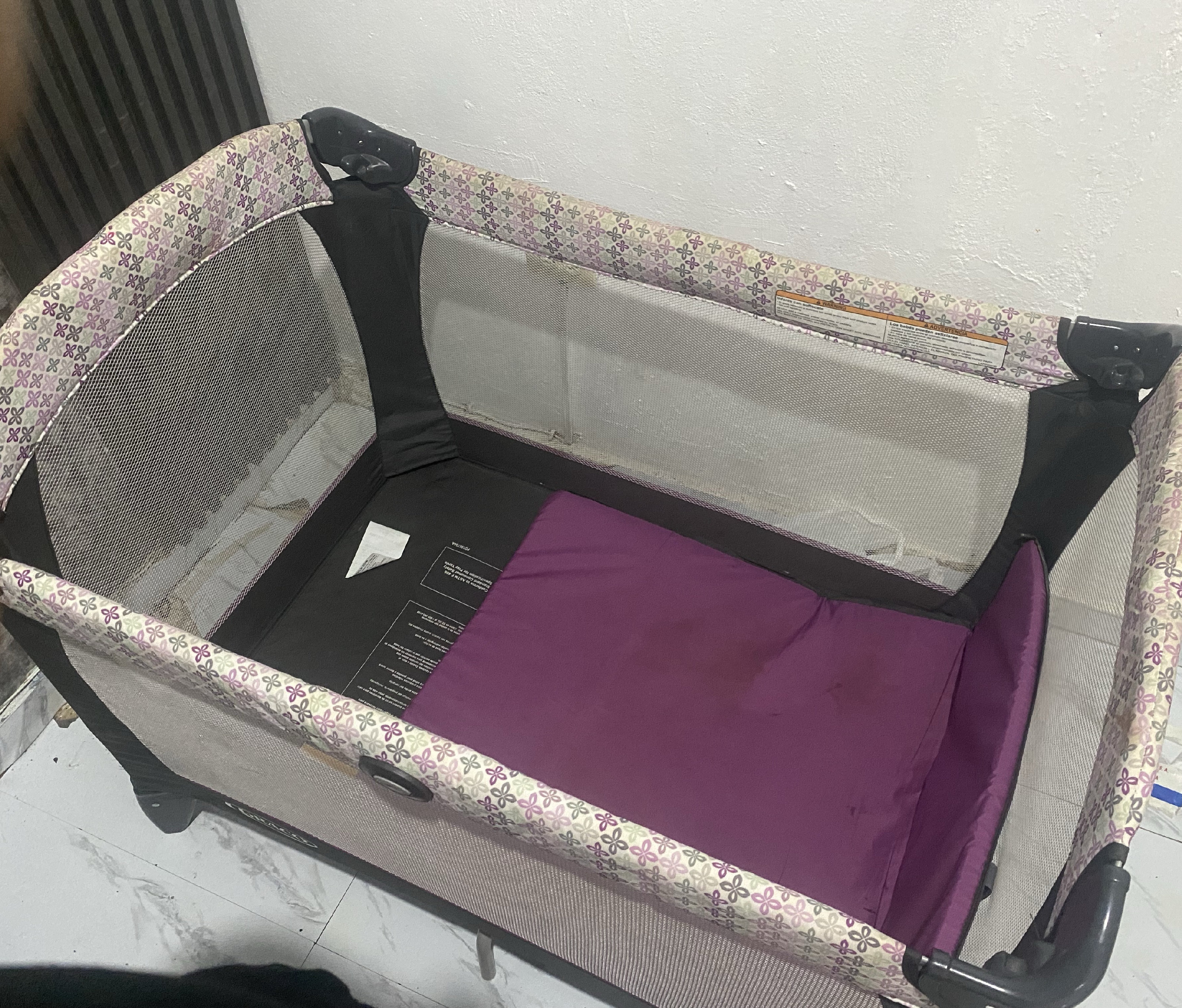 coches y sillas -  Corral Para niña, seminuevo en excelente condiciones 1
