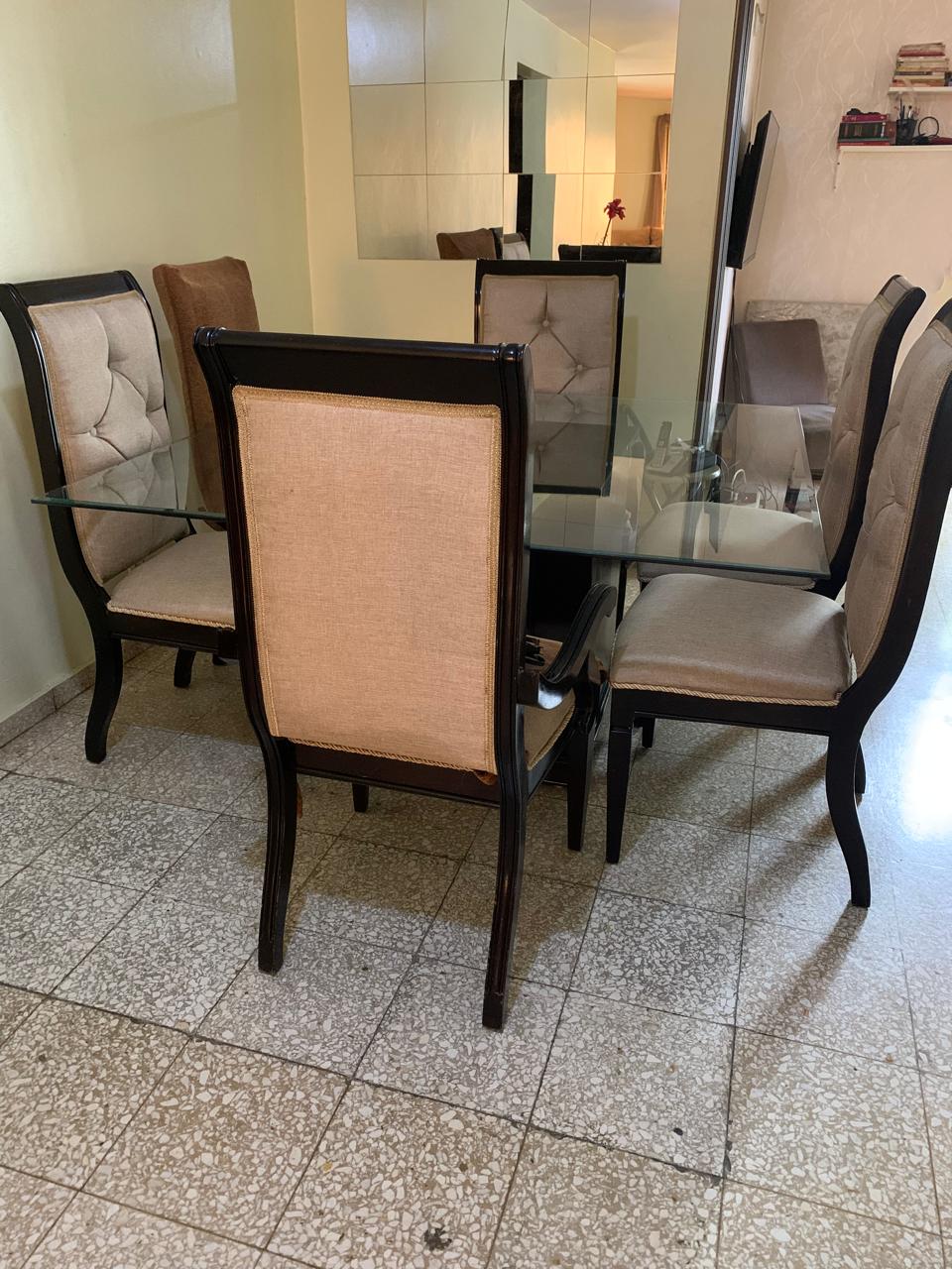 muebles y colchones - Comedor en caoba  3