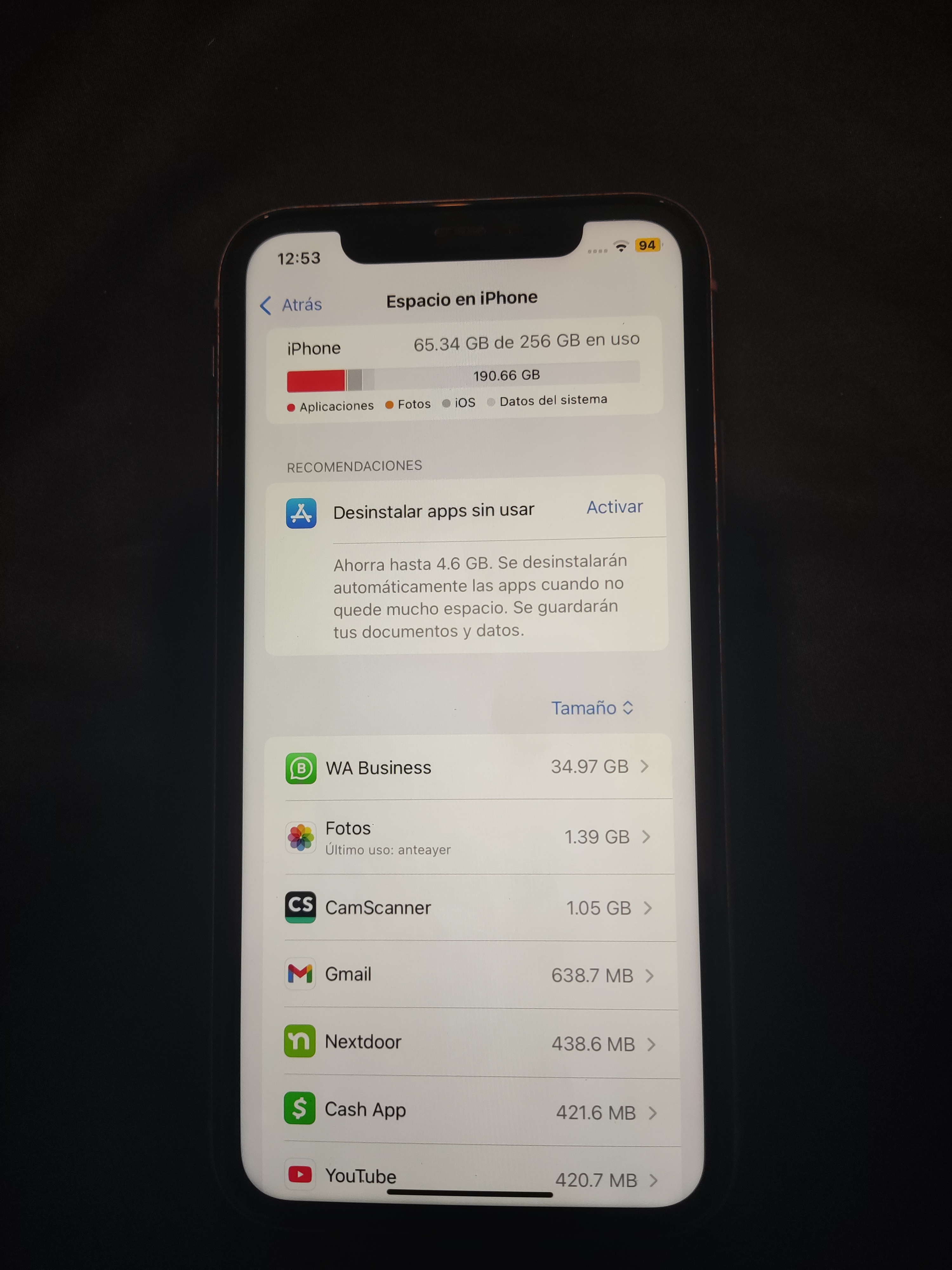 celulares y tabletas - iPhone 11 Normal Morado 256GB Chip Físico y eSIM. 11,790 Negociable. 1