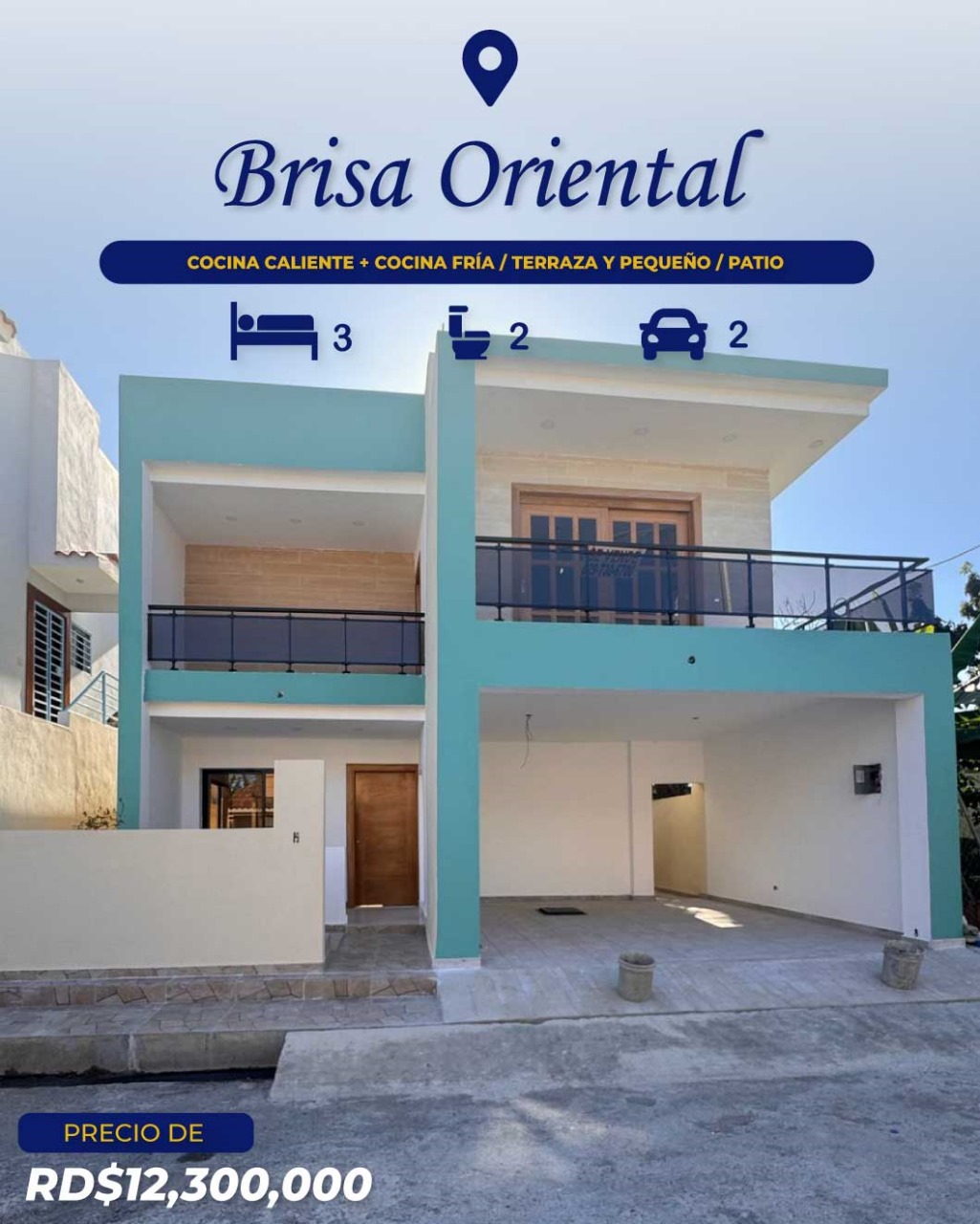 casas - Se Vende Casa Nueva a Estrenar Ubicada en Brisa Oriental 