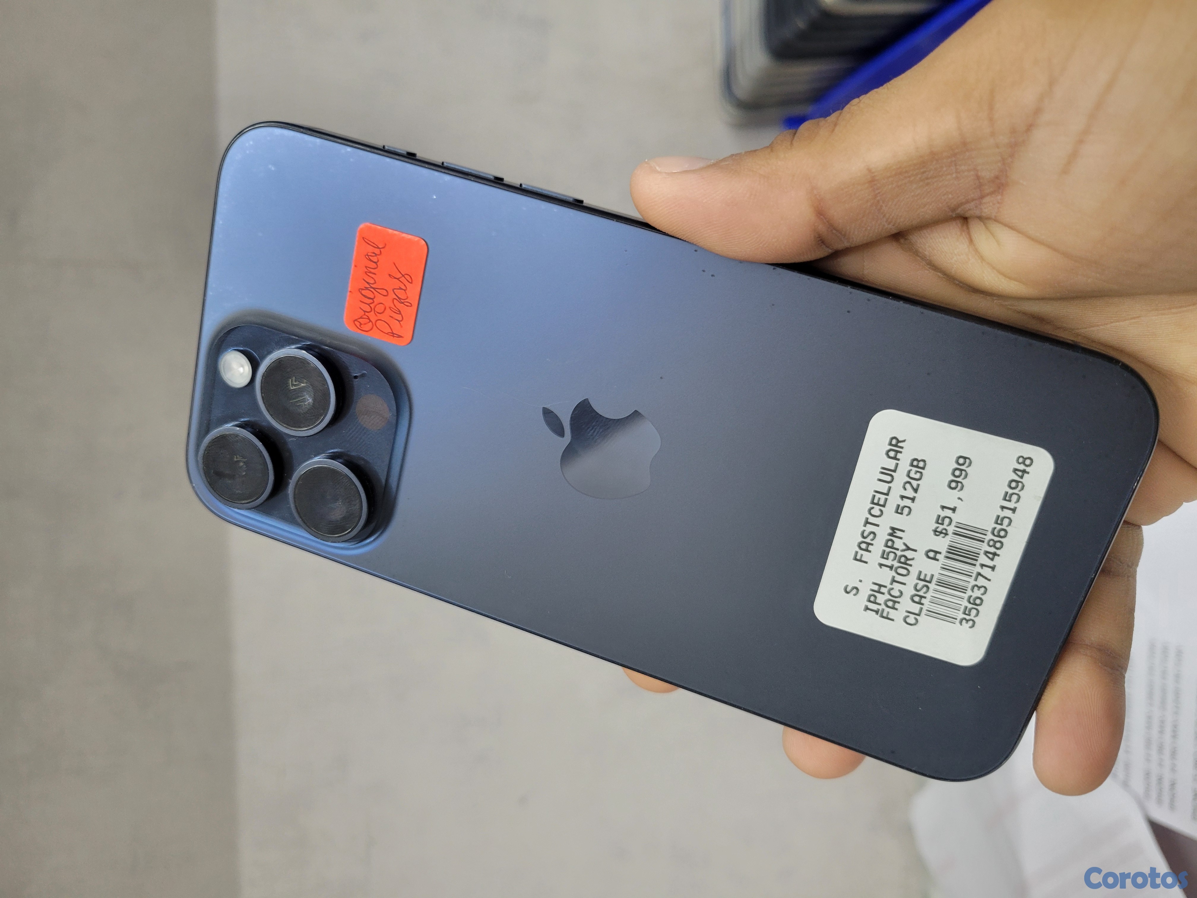 celulares y tabletas - iphone 15PM 512GB 