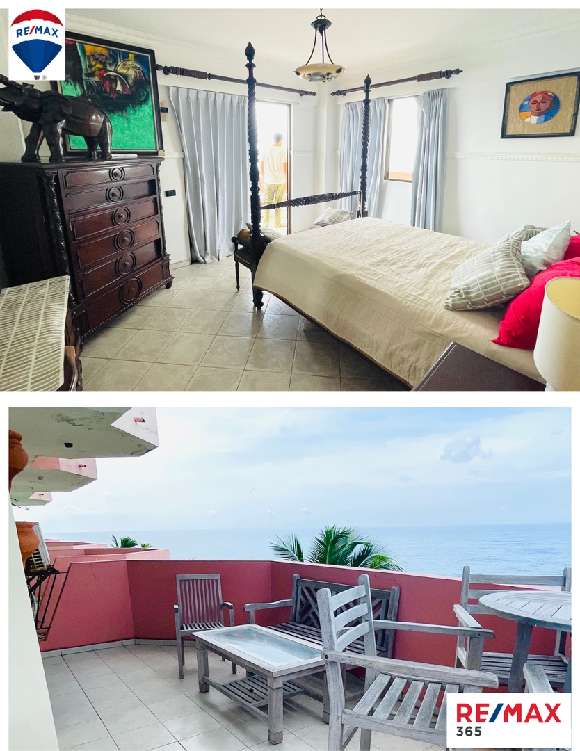 apartamentos - En venta hermoso apartamento, frente al Mar .  8