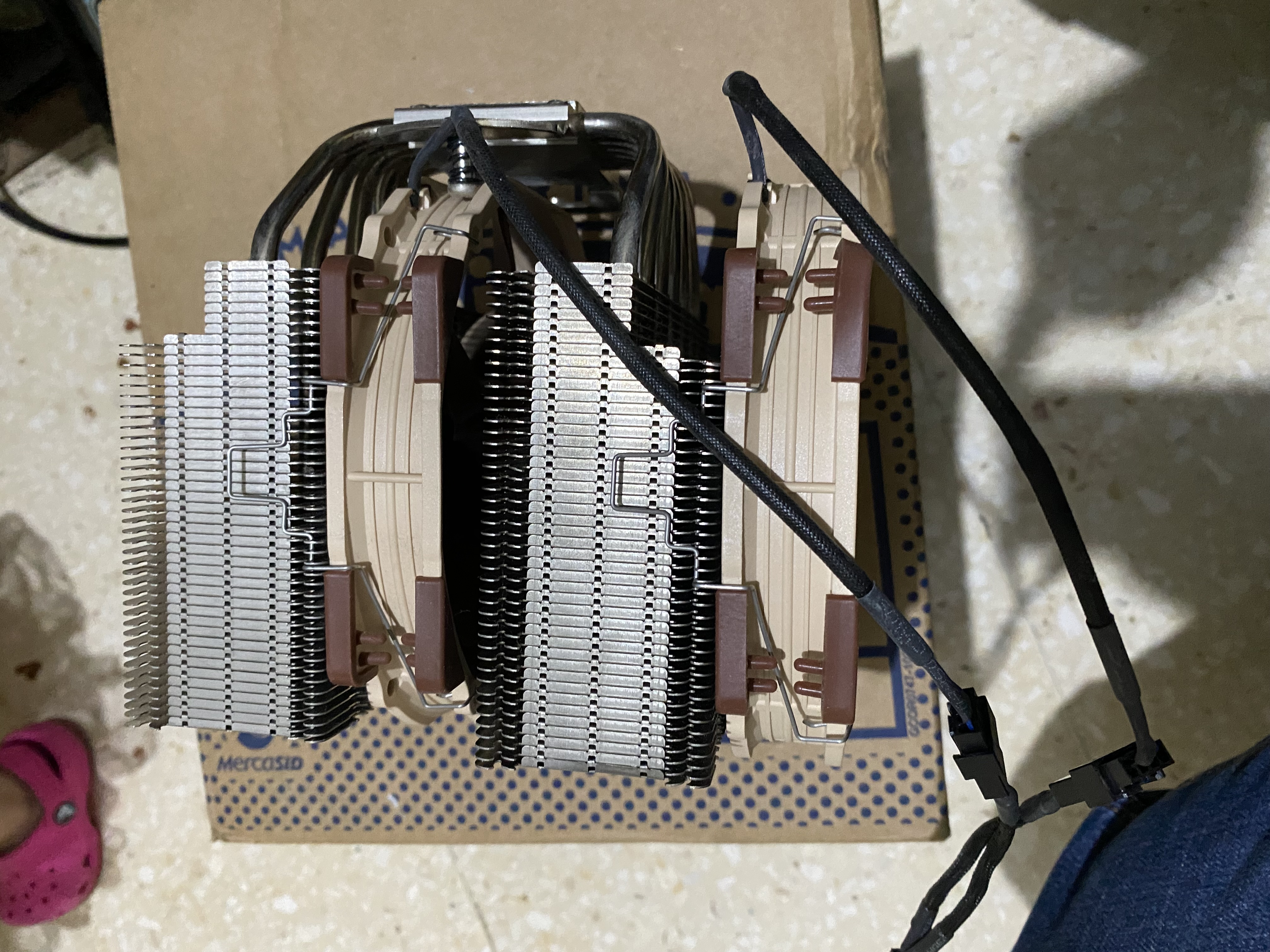 computadoras y laptops - CPU COOLER NOCTUA NH-D15 MARRON 1