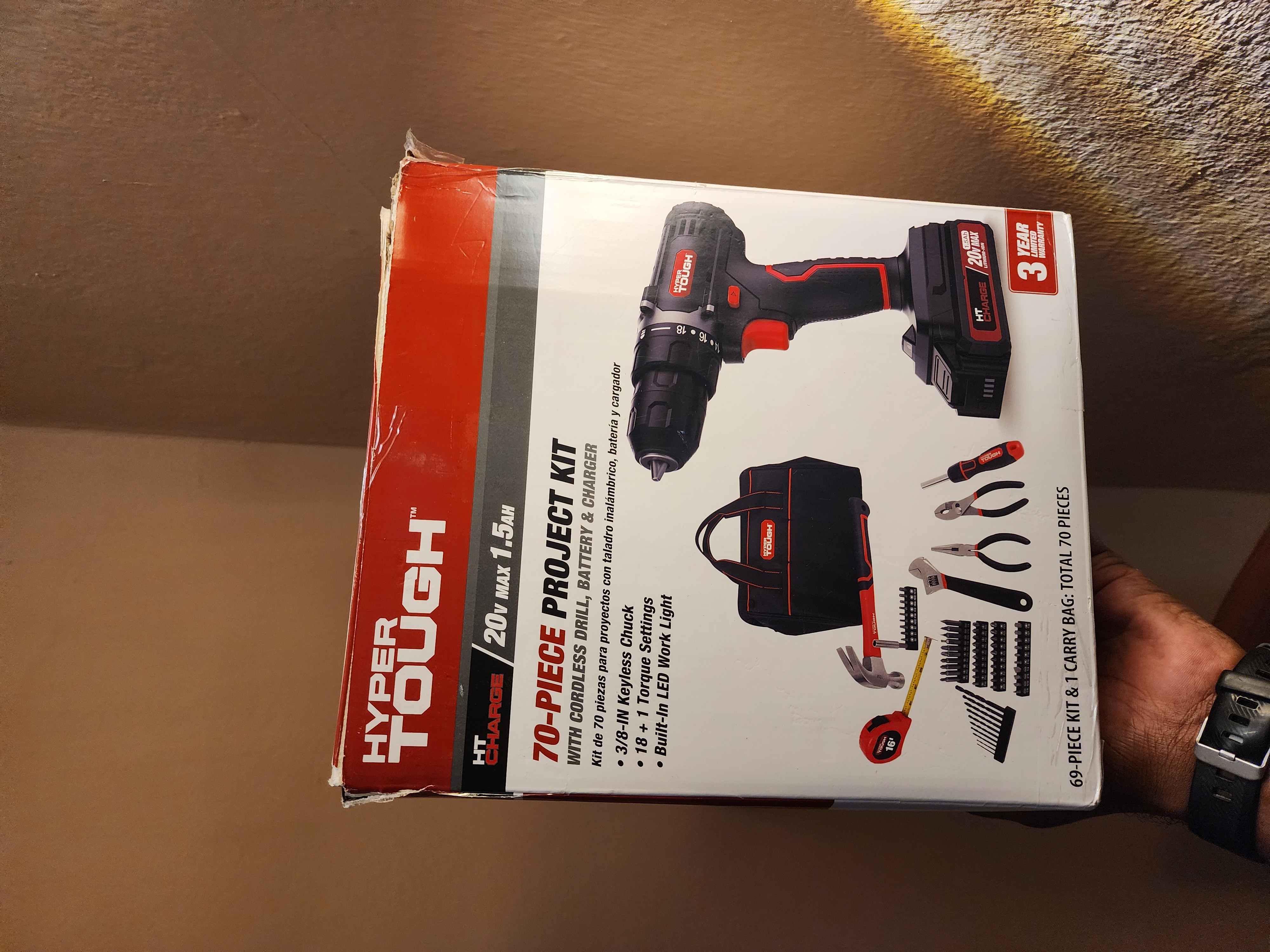 herramientas, jardines y exterior - LEA OPORTUNIDAD Taladro de impacto Hyper Tough 20v 1