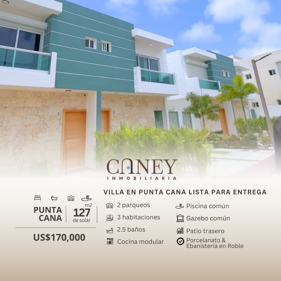 casas vacacionales y villas - Villa en Punta Cana