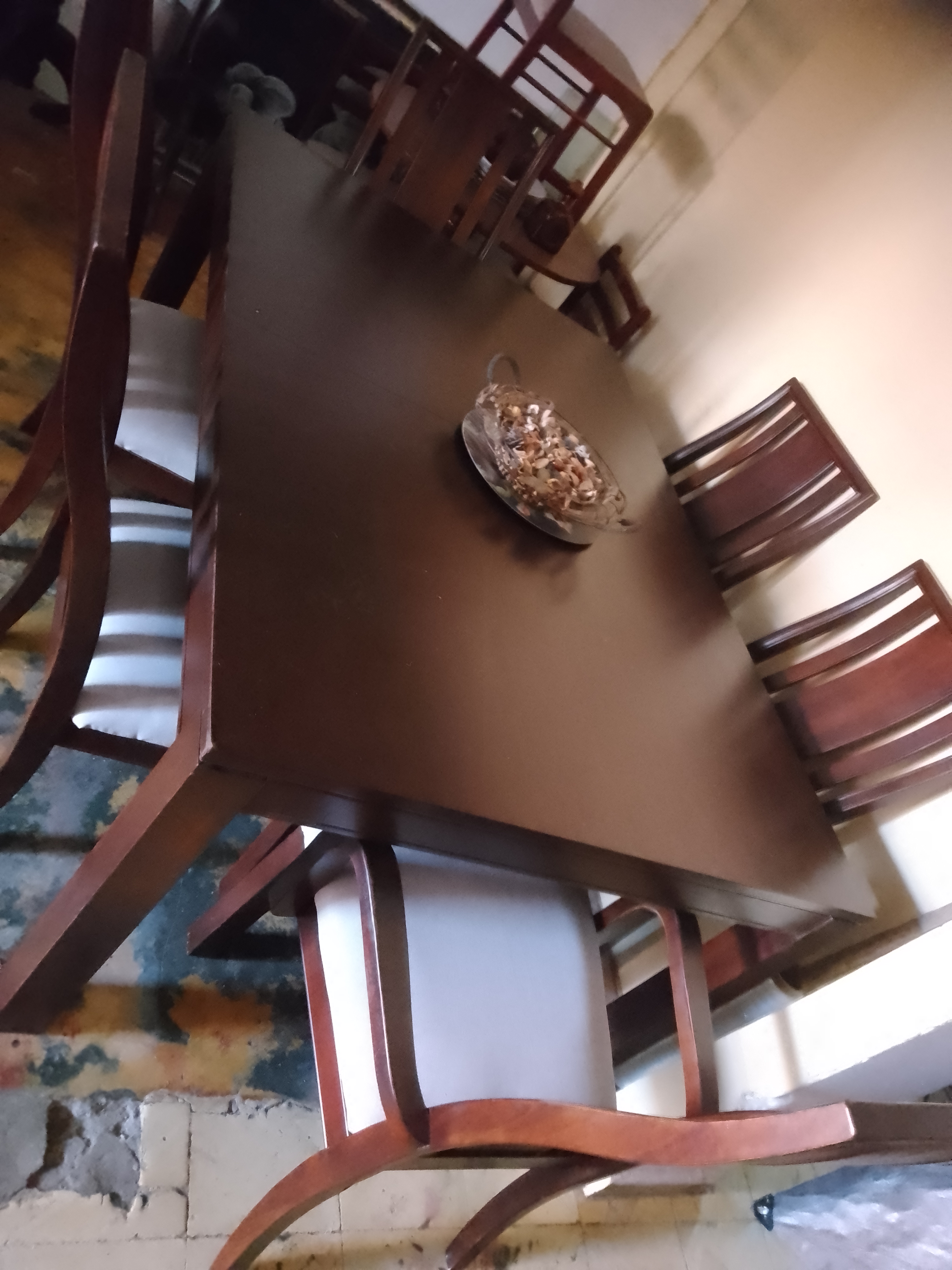 muebles y colchones - comedor usado 6 sillas importados ni roto ni flojo bien de pintura  4